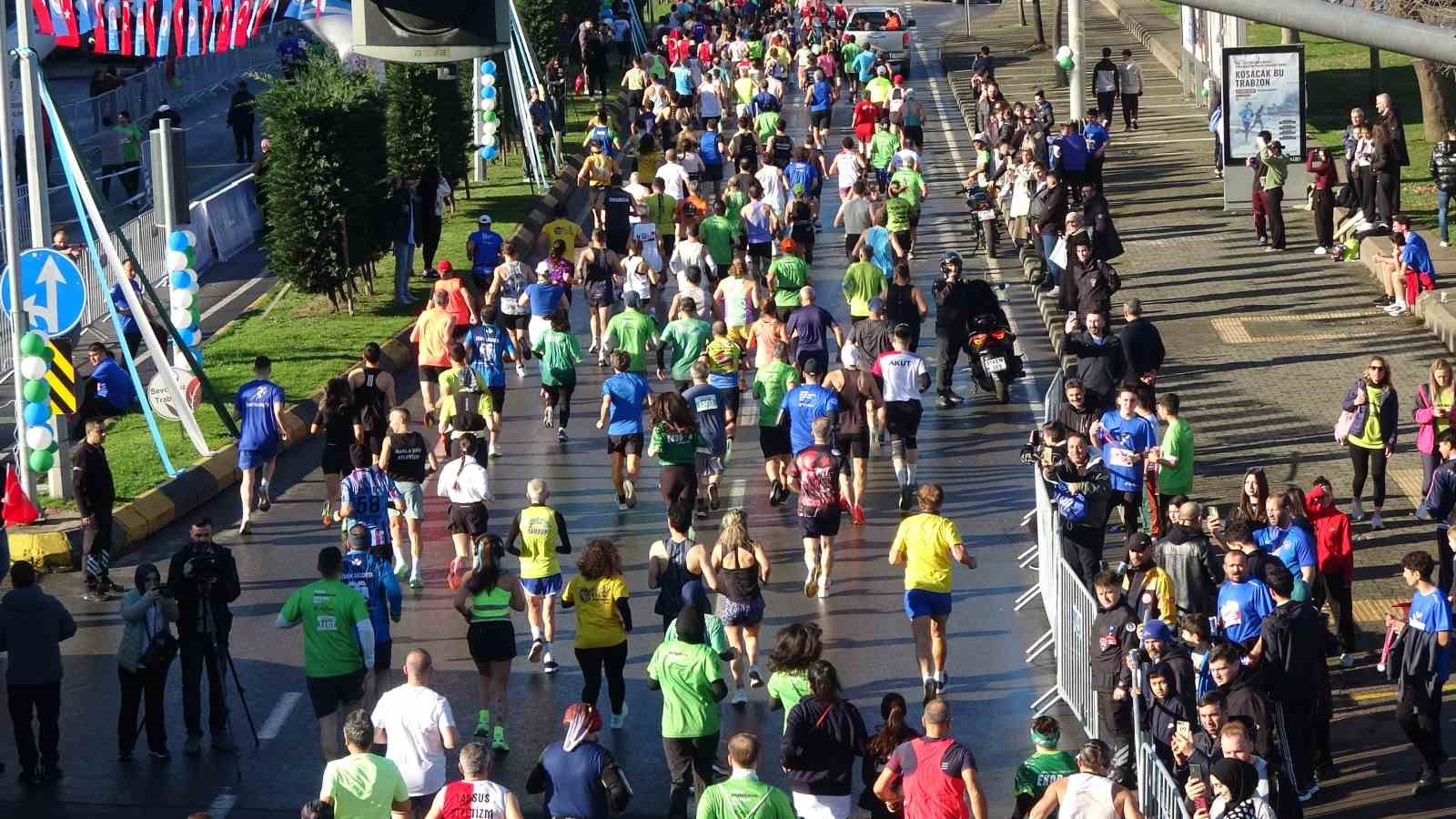 46. Uluslararası Trabzon Yarı Maratonu koşuldu
