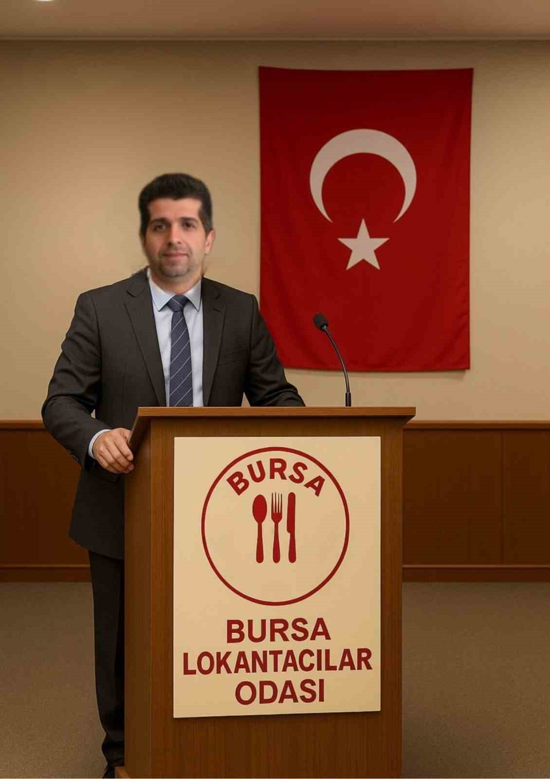 46 yıllık başkanlık sona erdi, Bursa Lokantacılar Odası’nda Mehmet Yasak dönemi
