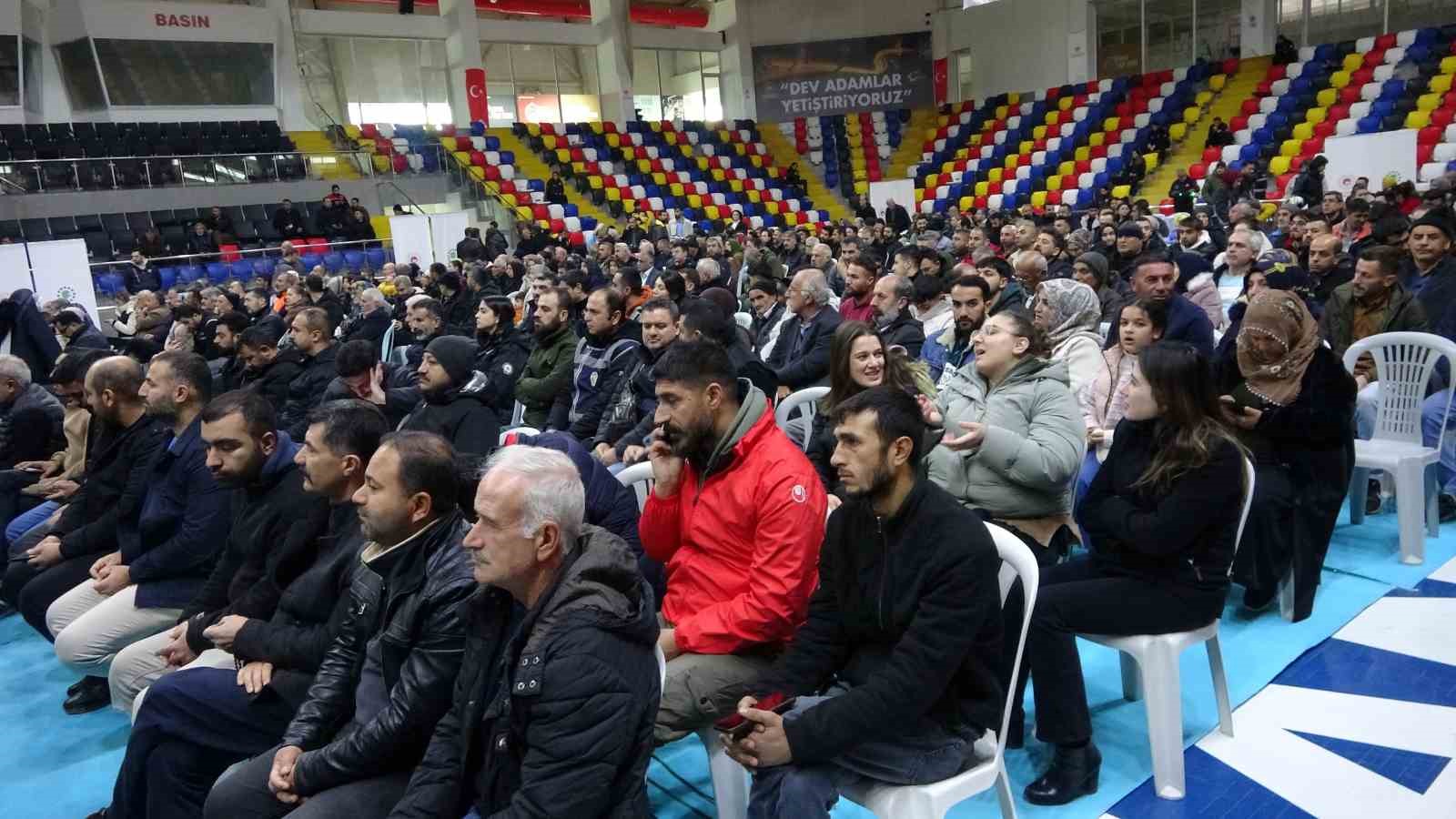 500 Bin Sosyal Konut Projesi ilk kurası Adıyaman’da çekildi
