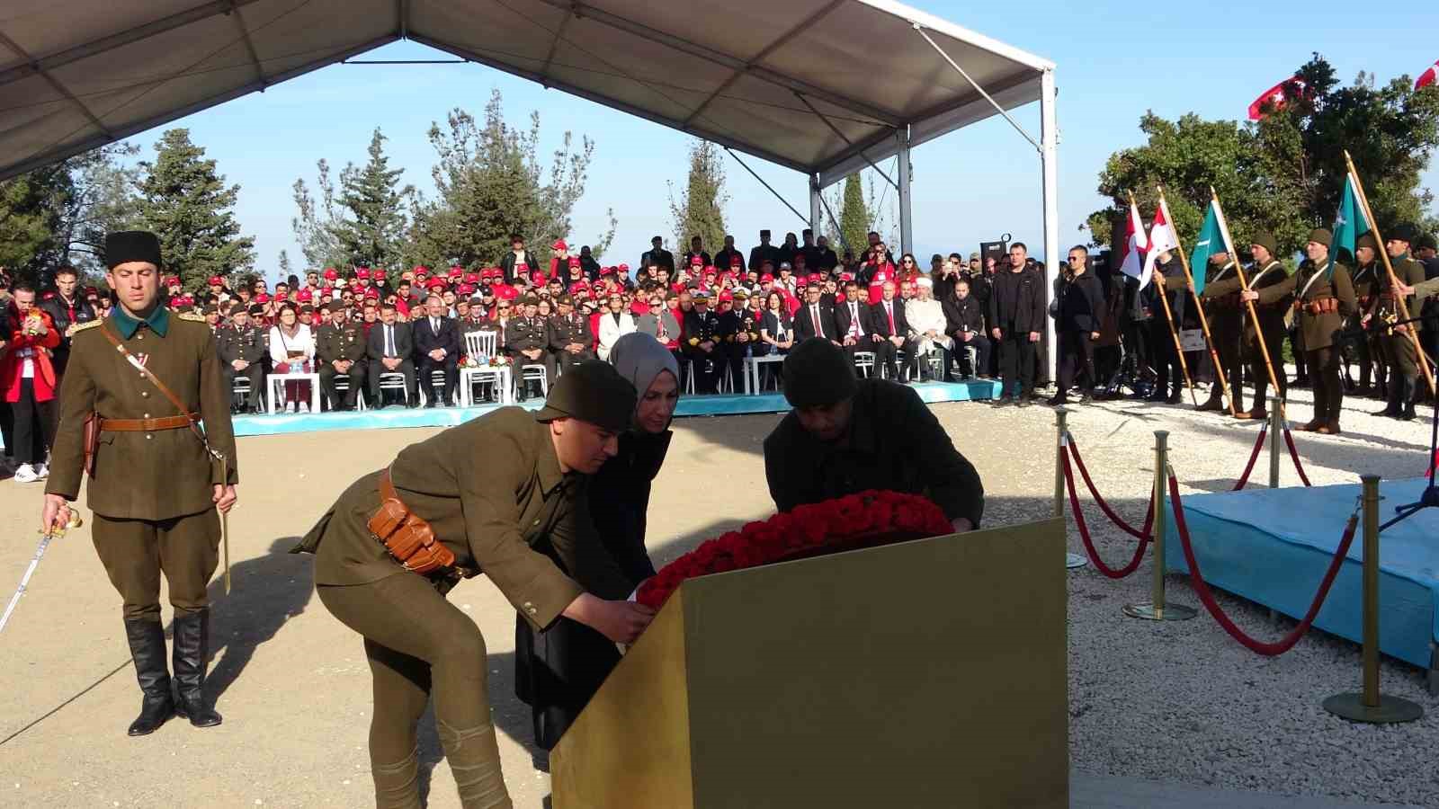 57’nci Alay Sancağı 111 yıl sonra kurulan 57 Alay’a teslim edildi
