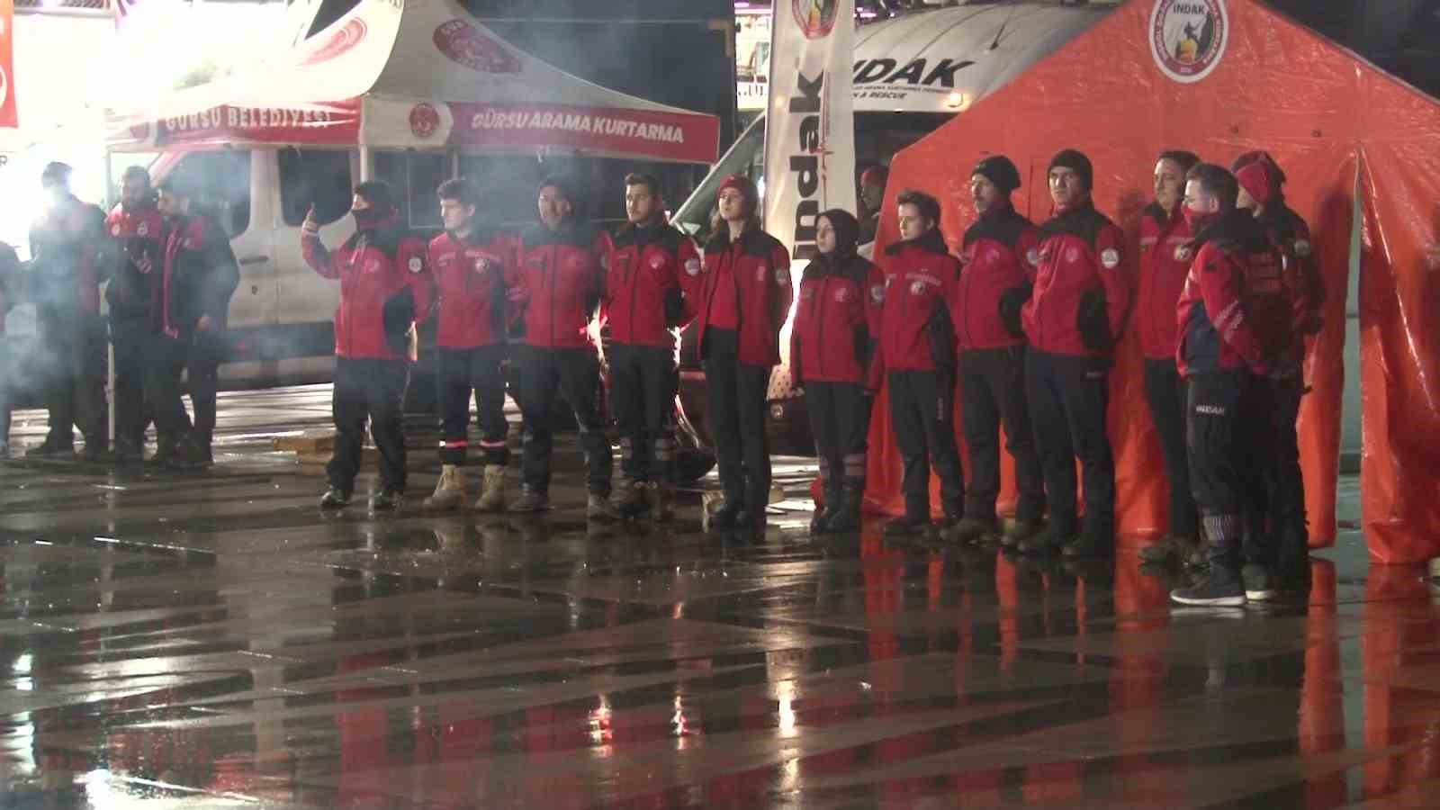 6 Şubat depremi unutulmadı, Osmangazi’de anma töreni düzenlendi
