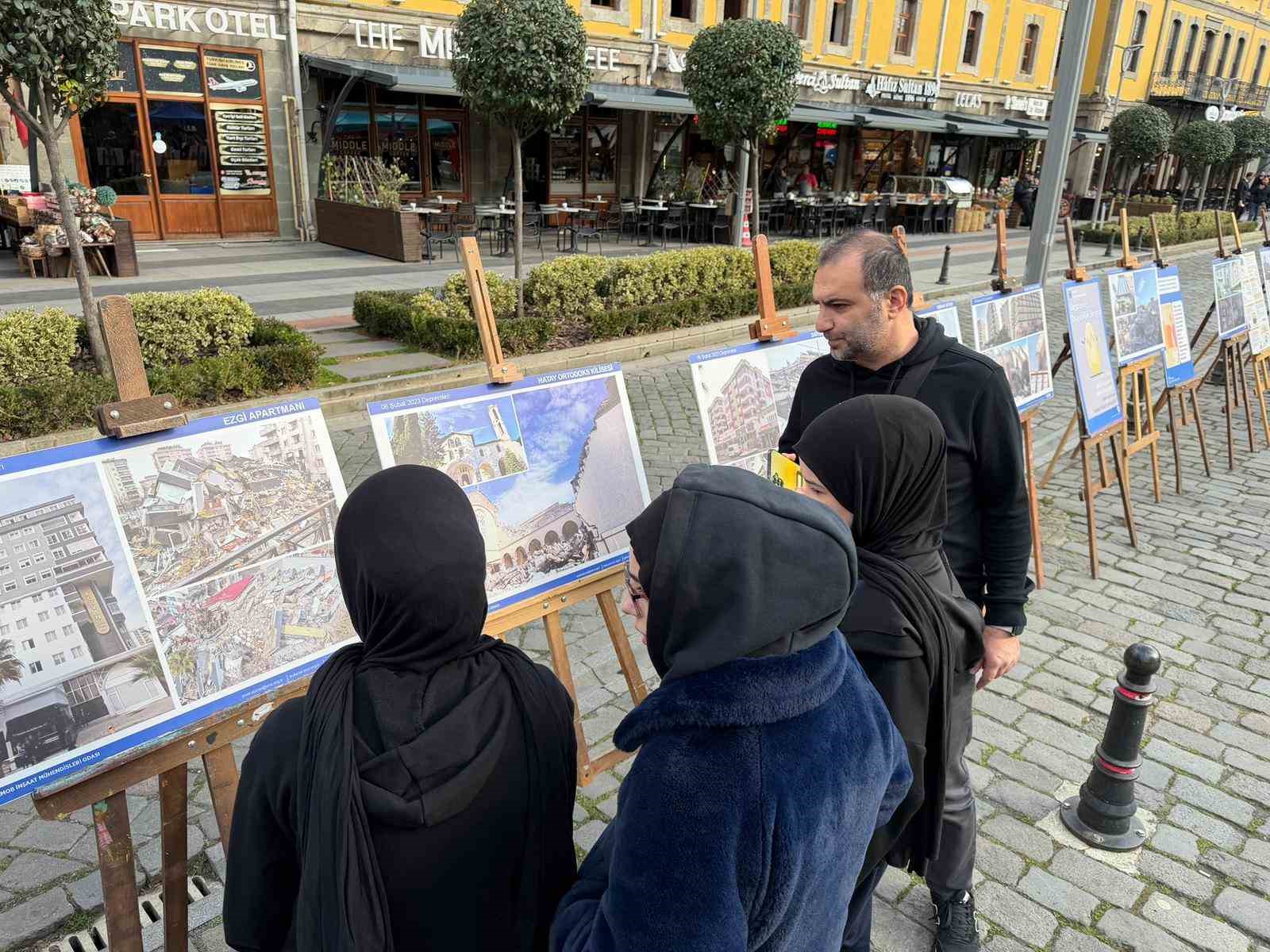 6 Şubat depremlerinde can veren vatandaşlar Trabzon’da anıldı
