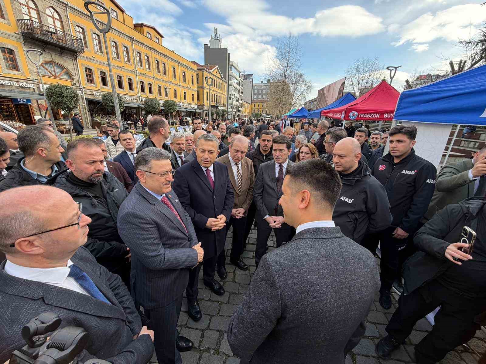 6 Şubat depremlerinde can veren vatandaşlar Trabzon’da anıldı
