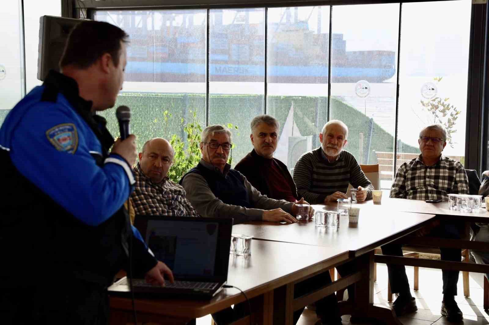 60+ Aktif Yaşlanma Kulübü’nde güvenlik bilgilendirme programı
