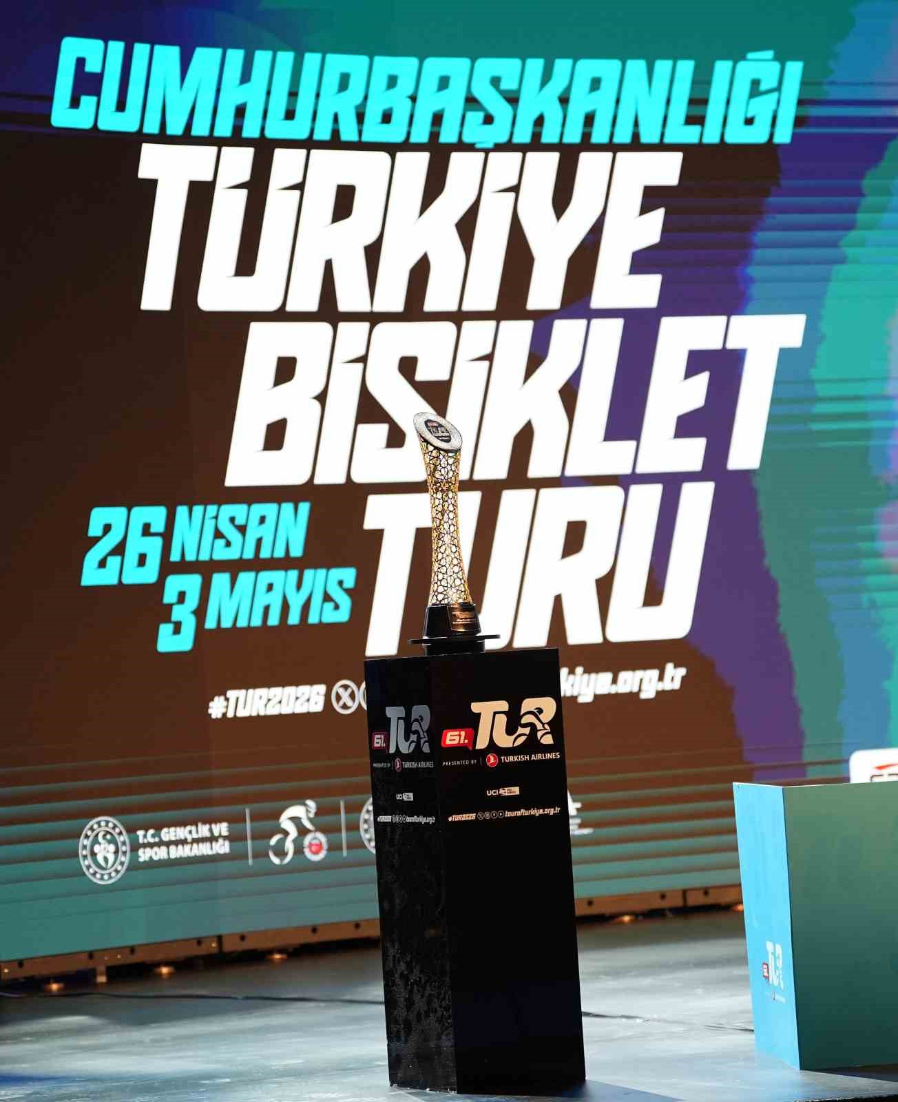 61. Cumhurbaşkanlığı Türkiye Bisiklet Turu’nun 2026 rotası ve takımların tanıtımı yapıldı
