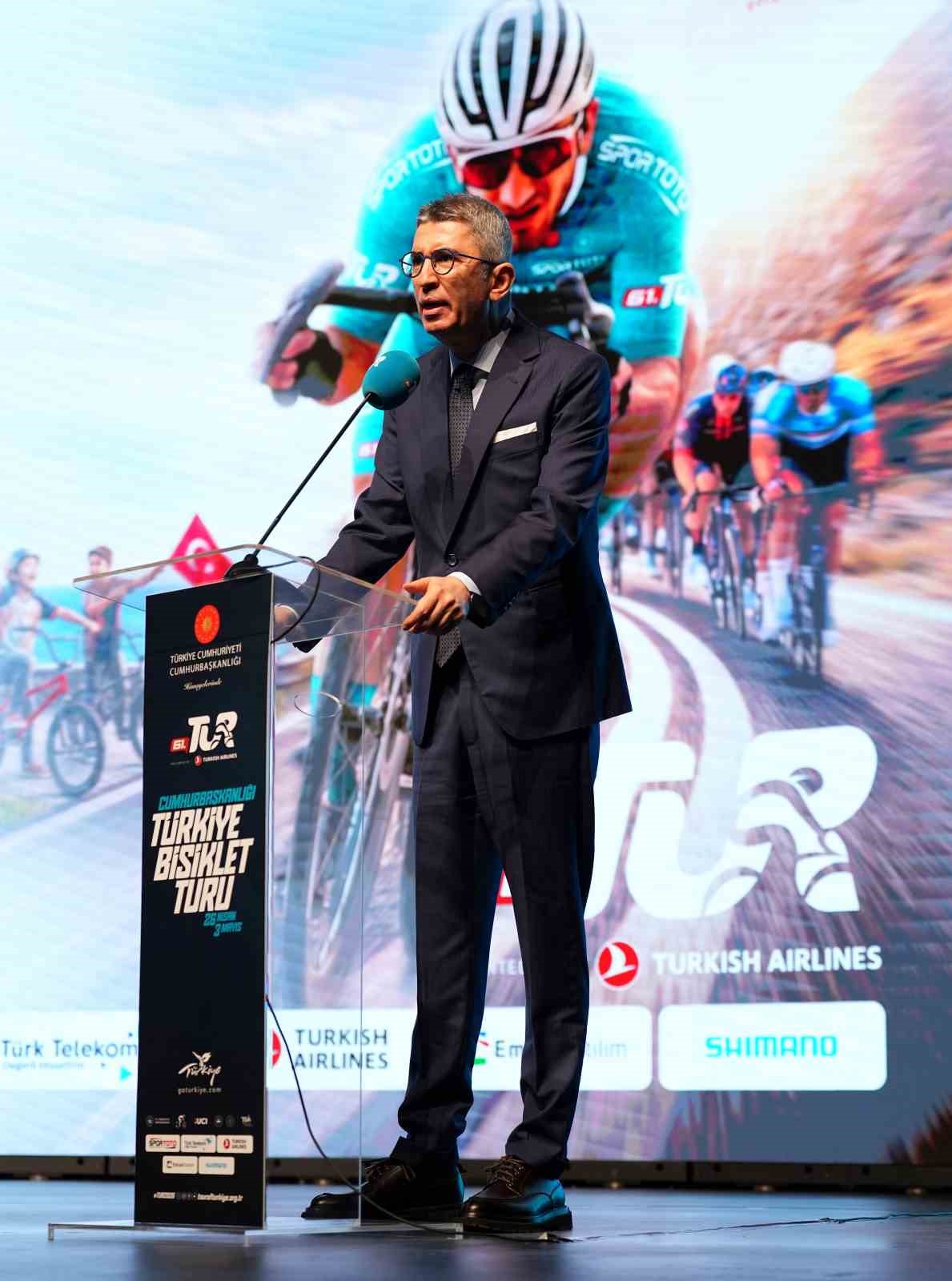 61. Cumhurbaşkanlığı Türkiye Bisiklet Turu’nun 2026 rotası ve takımların tanıtımı yapıldı
