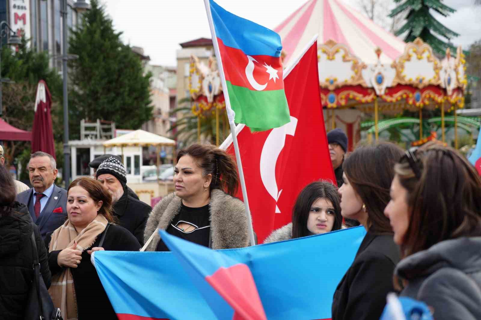 613 Türk’ün katledildiği Hocalı Katliamı, Samsun’da anıldı
