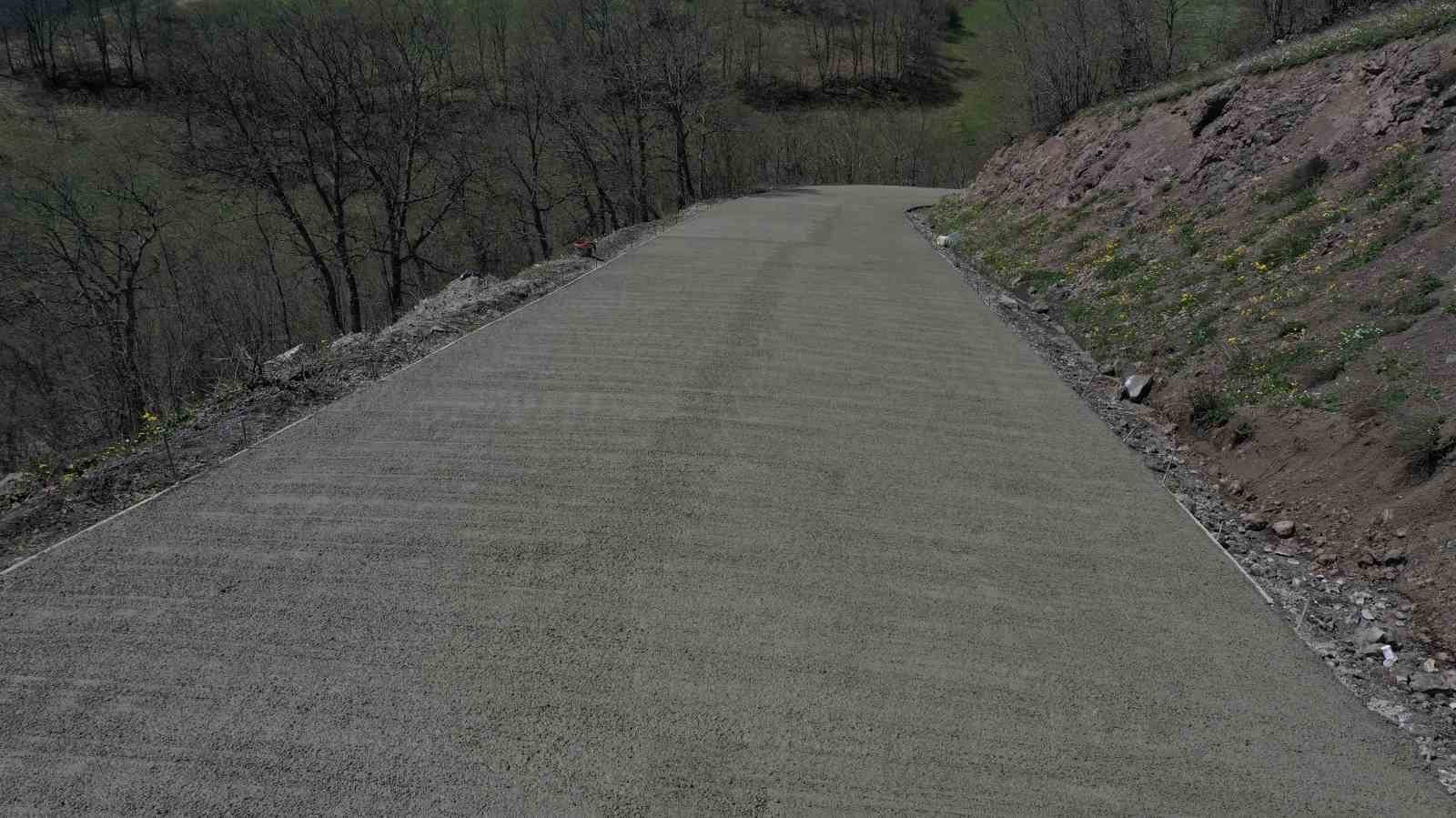 7 mahalleye hitap eden yol konfora kavuştu
