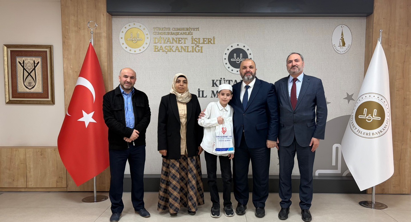 8 Ayda hafızlık eğitimini tamamladı
