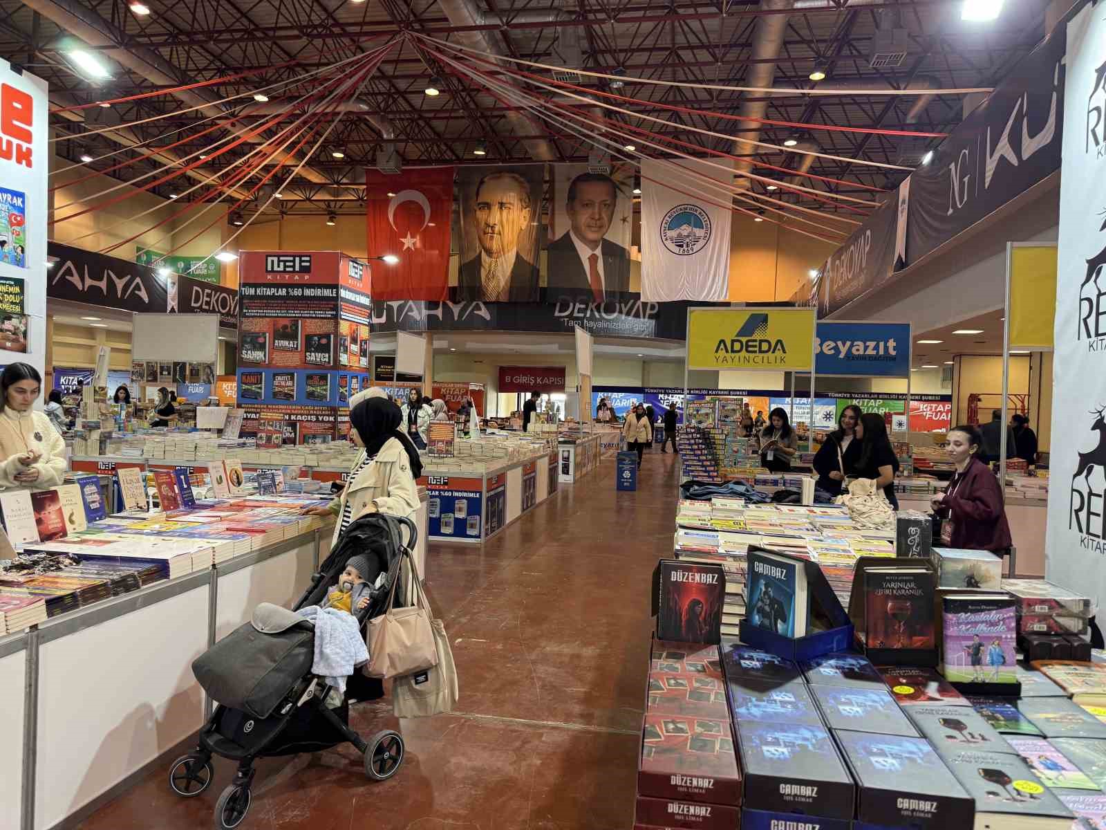 8. Kayseri Kitap Fuarı kapılarını ziyaretçilerine açtı
