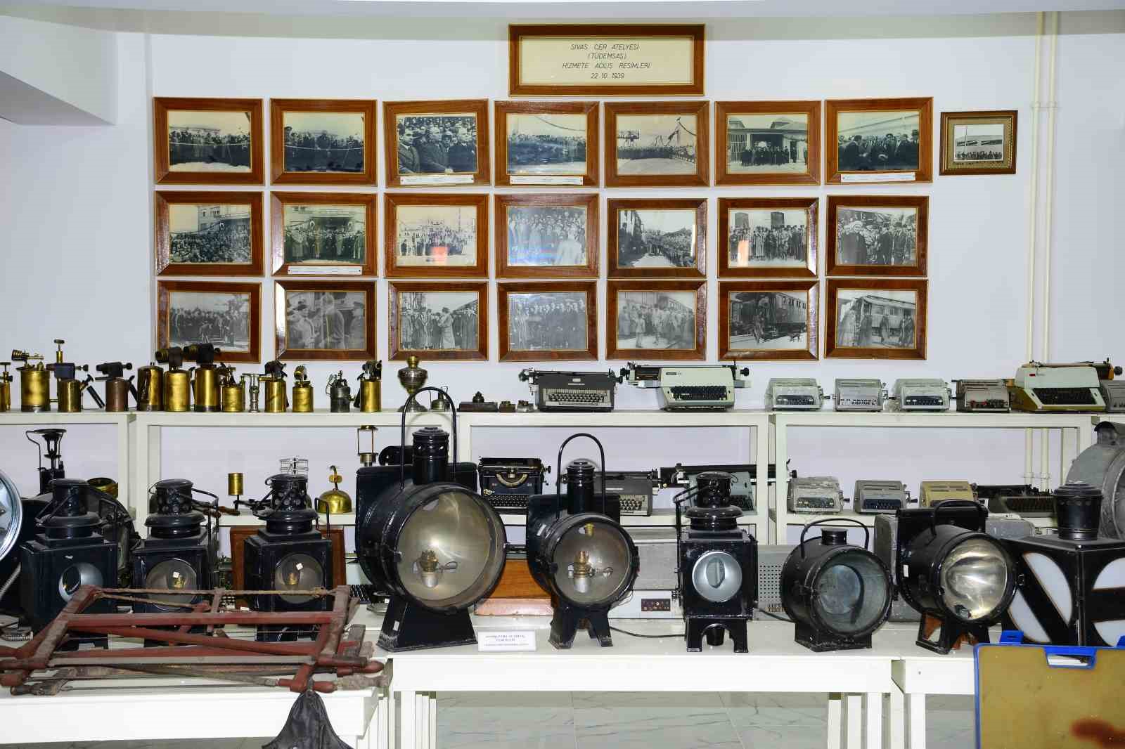 87 yıllık demiryolu mirası bu müzede sergileniyor
