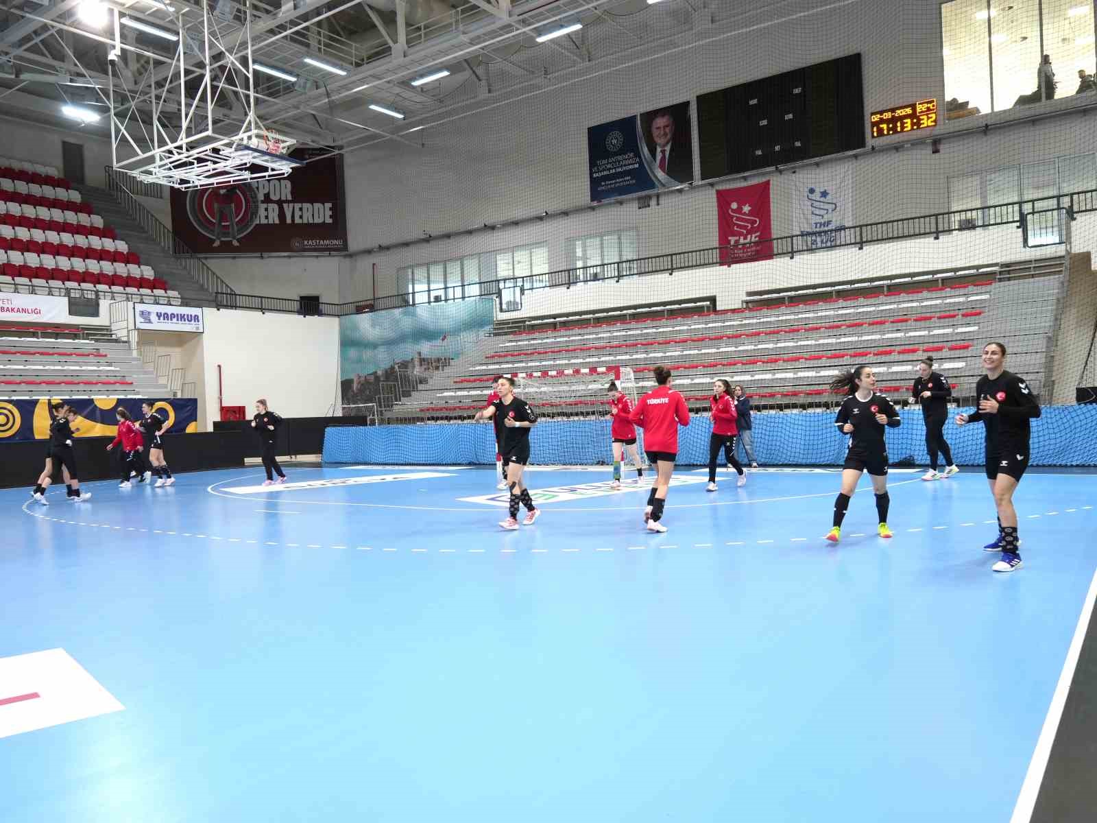 A Milli Kadın Hentbol Takımı, Kastamonu’da Çekya ile karşılaşacak
