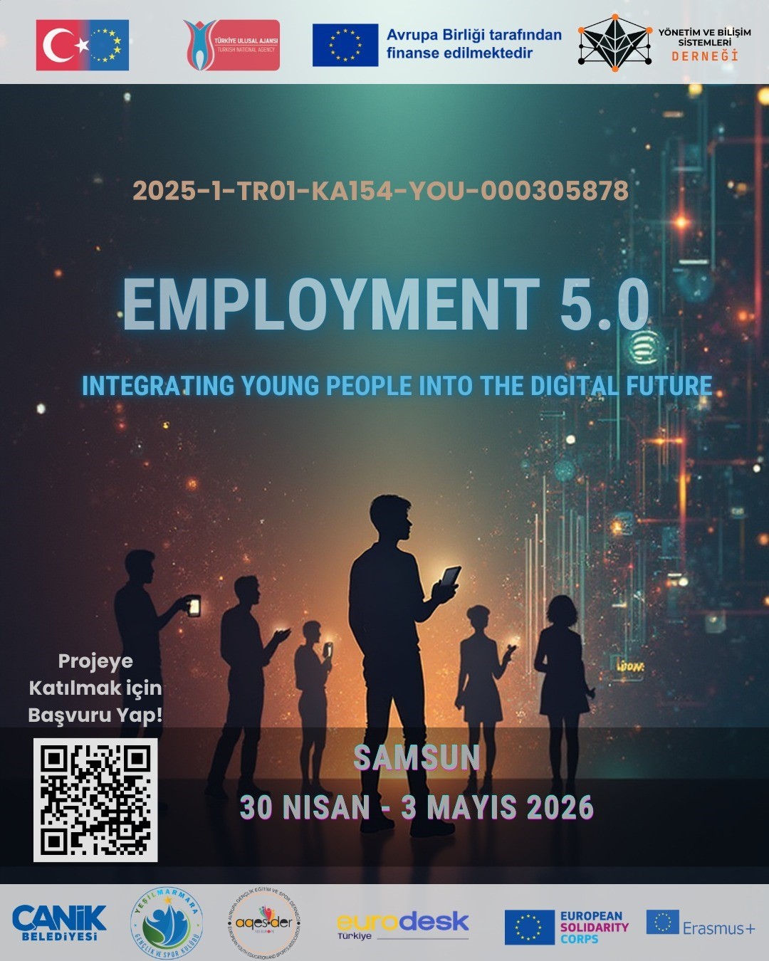 AB’den Canik Belediyesi’ne destek: Yapay zeka eğitimi başvuruları başladı
AB’den Canik Belediyesi’ne destek: Yapay zeka eğitimi başvuruları başladı