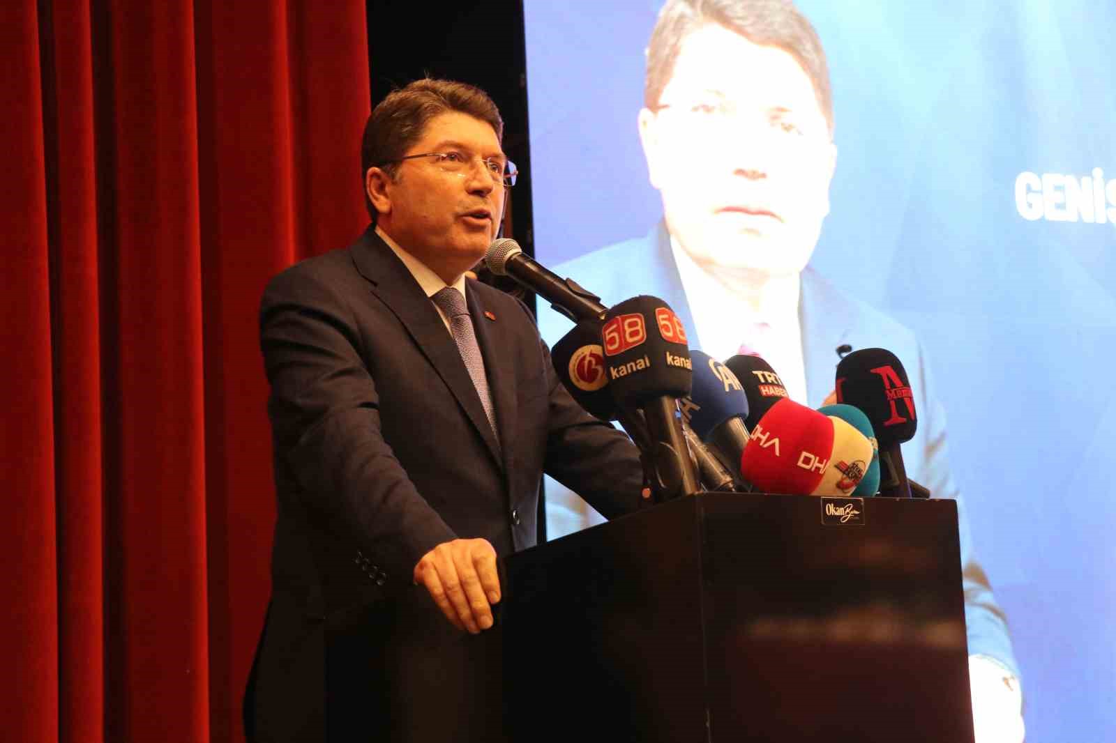 Adalet Bakanı Yılmaz Tunç "Terörden Türkiye’yi kurtarmak istiyoruz"

