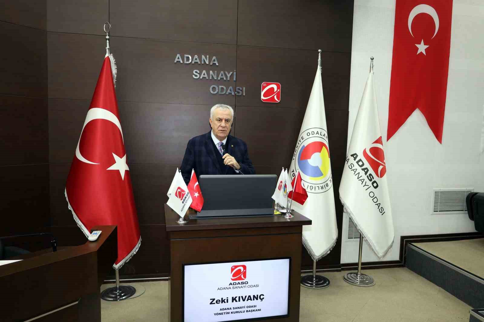 Adana Sanayi Odası Başkanı Kıvanç: "Rekabet kuralları her gün yeniden yazılıyor"
