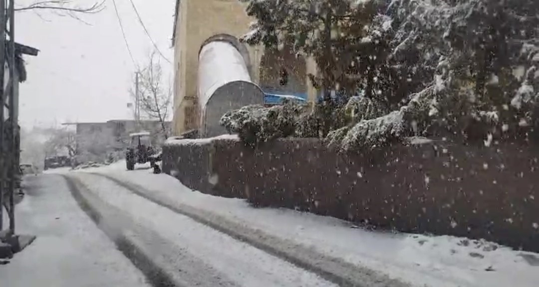 Adana Tufanbeyli’de kar yağışı etkili oldu
