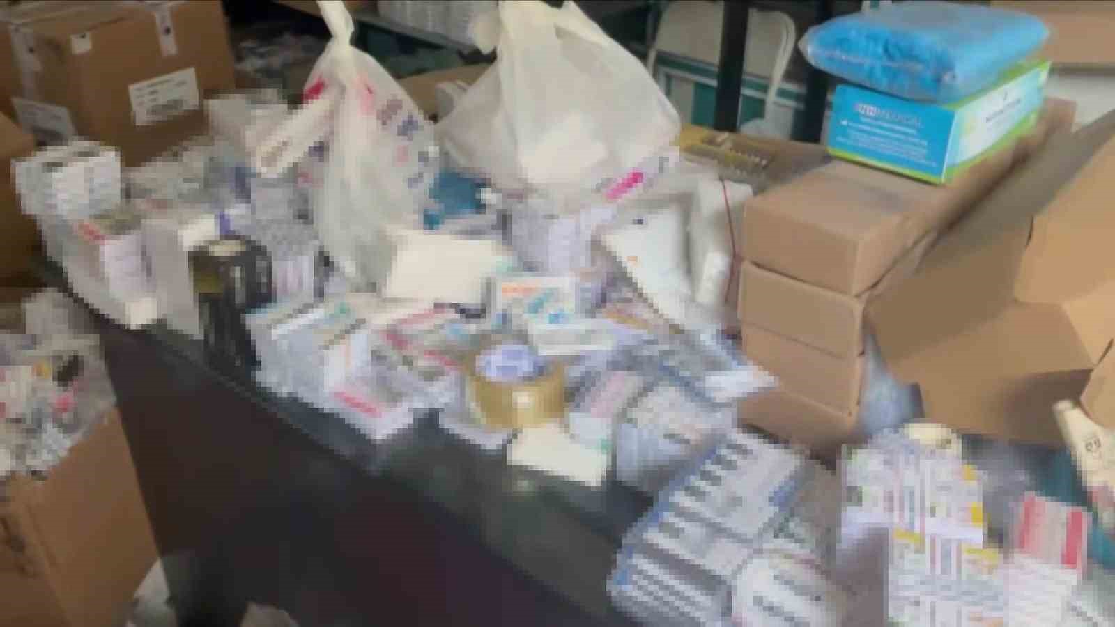 Adana’da 1 milyon 123 bin kaçak ilaç ele geçirildi
