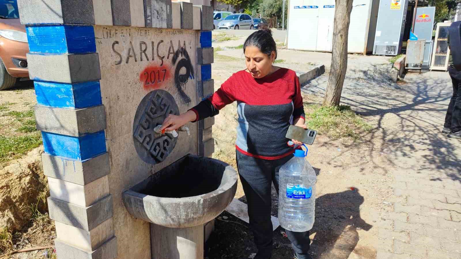 Adana’da 5 gündür su yok: Vatandaş tepki gösterdi
