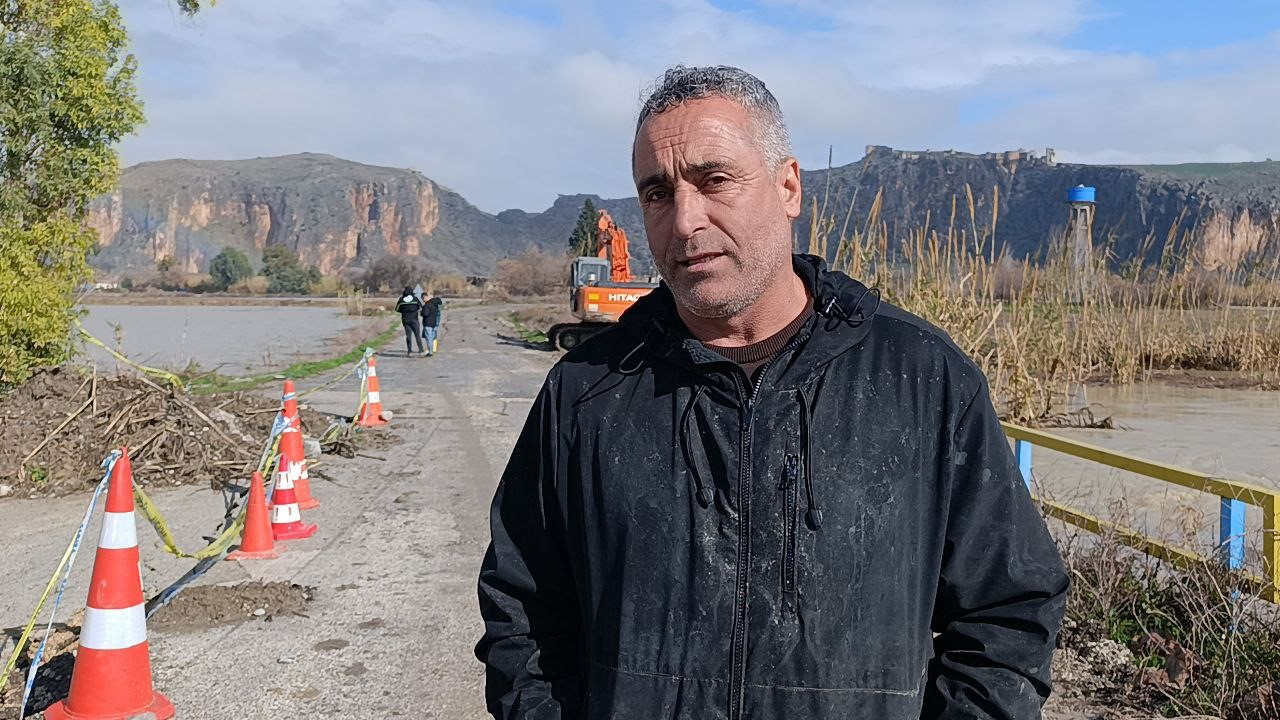 Adana’da afetin boyutu havadan görüntülendi
