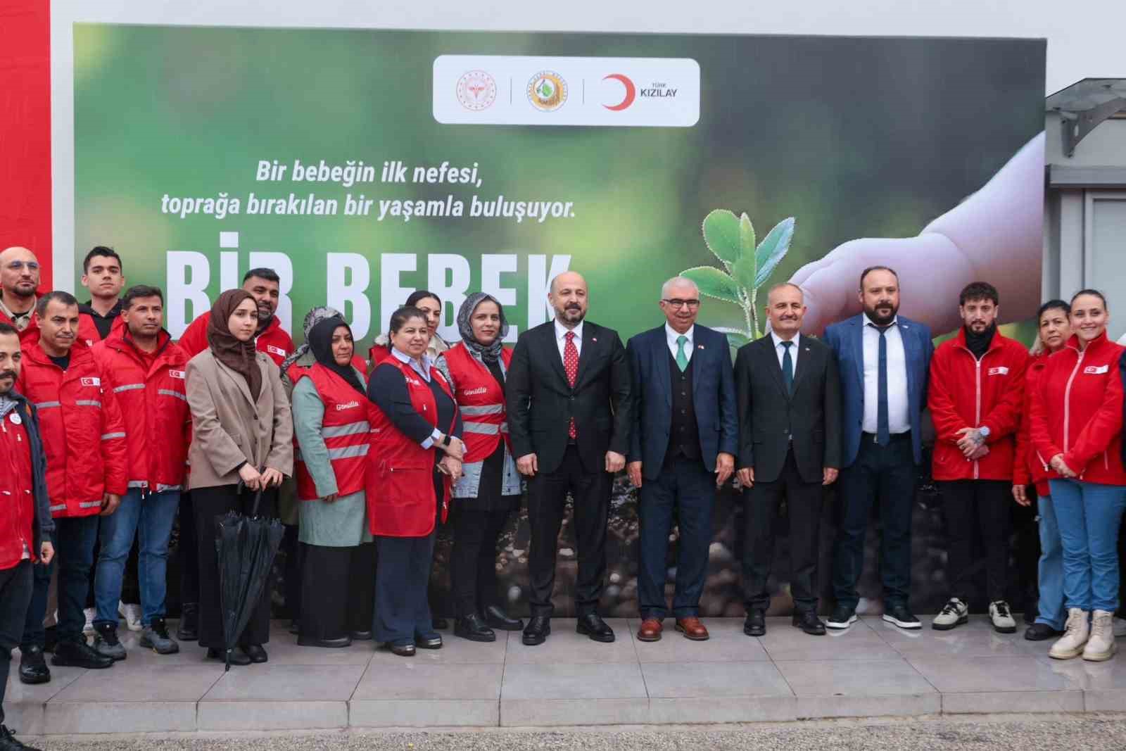 Adana’da "Bir Bebek Bir Fidan" protokolü imzalandı
