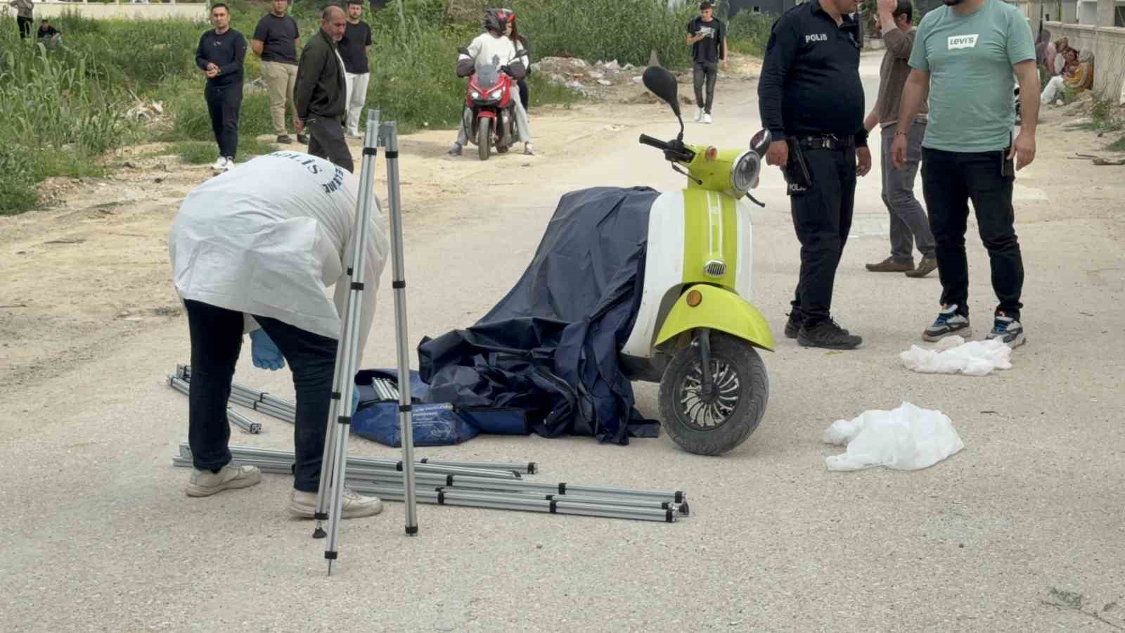 Adana’da motosiklette infaz
