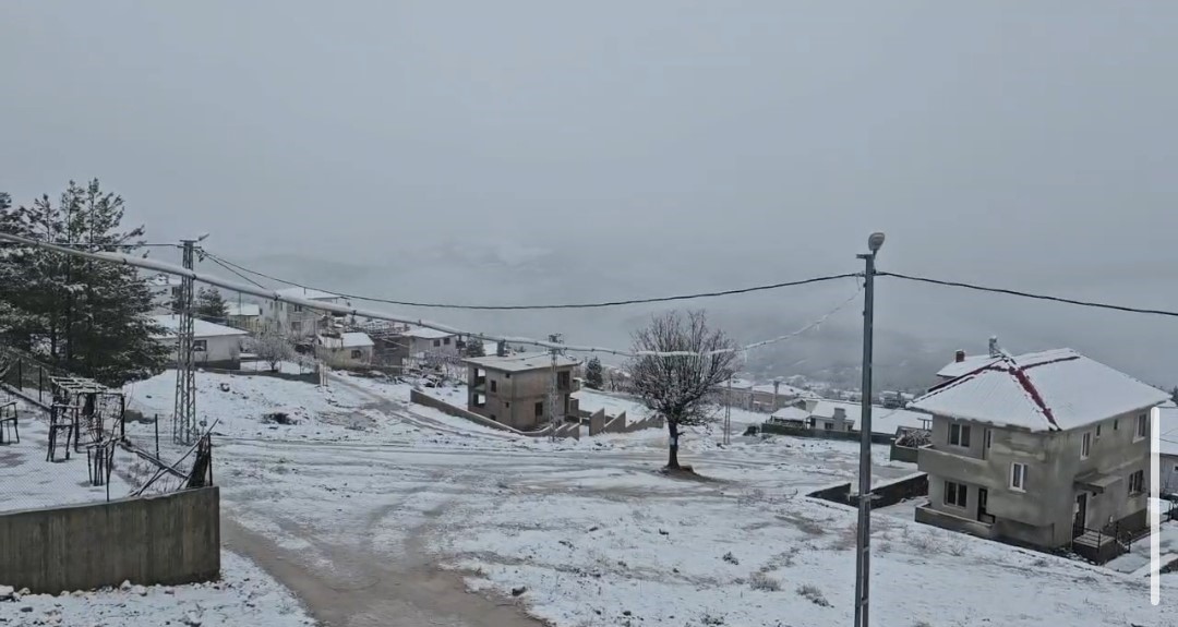 Adana’da yaylalarda kar etkili oldu
