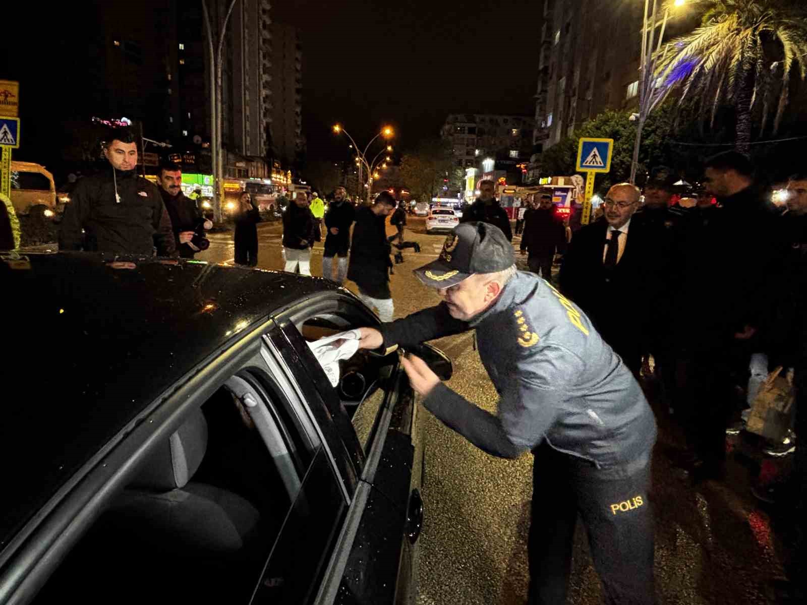 Adana’da "Yılbaşı Huzur ve Güven" uygulaması
