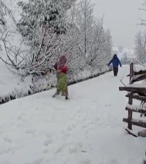 Adanalıların kar sevinci
