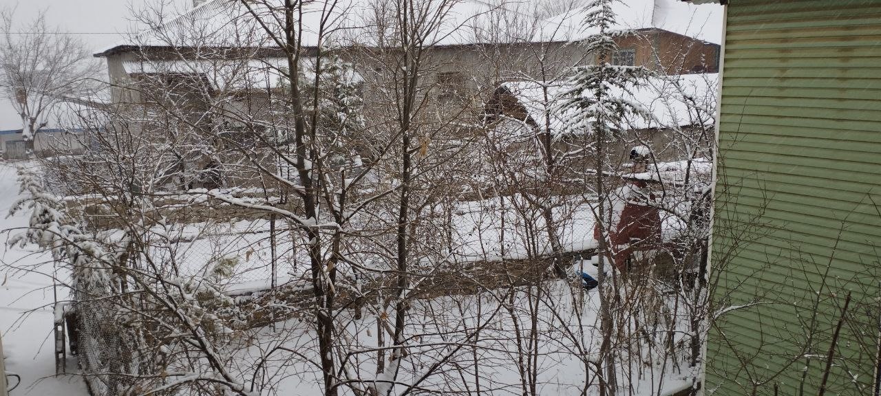 Adana’nın Tufanbeyli ilçesi karla kaplandı
