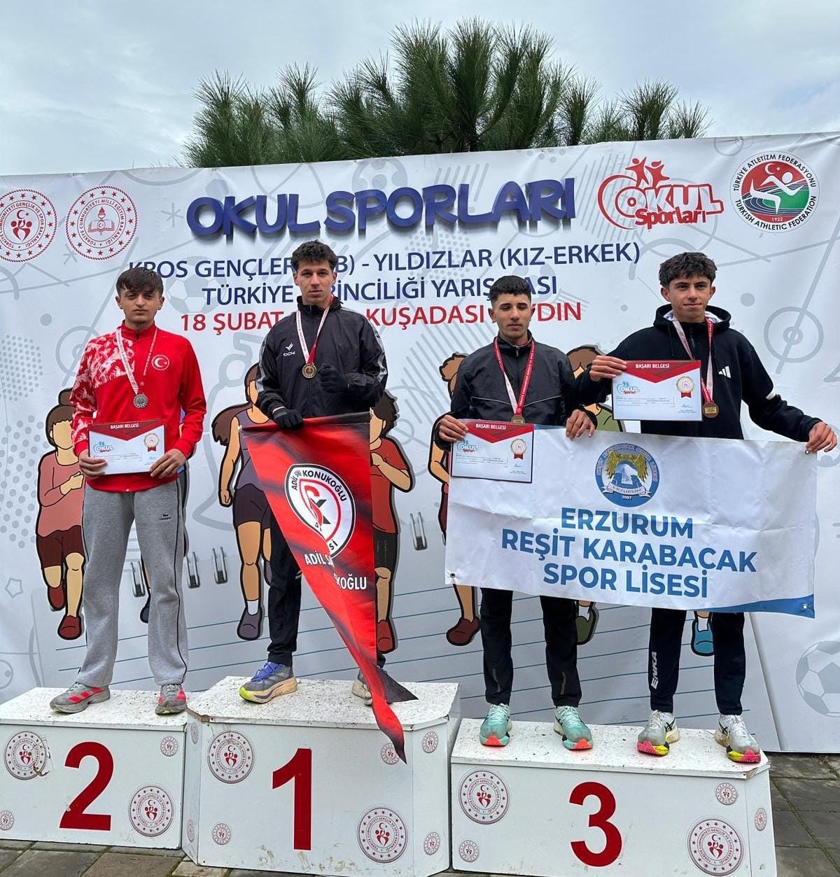 Adil Sani Konukoğlu Spor Lisesi sporcularından üç Türkiye şampiyonluğu
