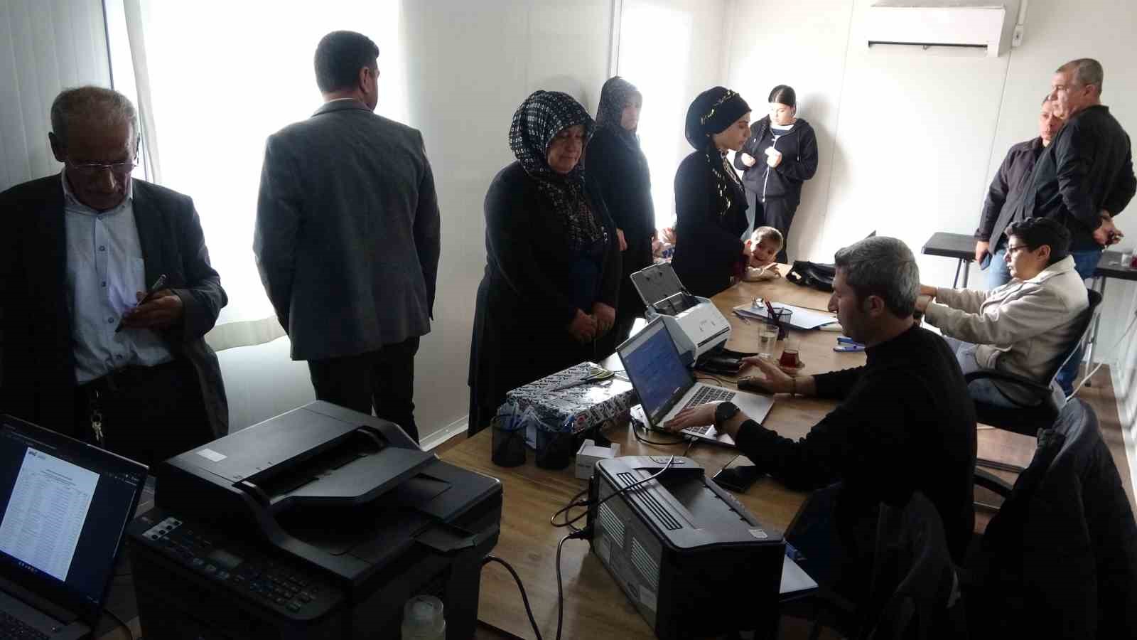 Adıyaman’da depremzedeler için hak sahipliği başvuruları başladı
