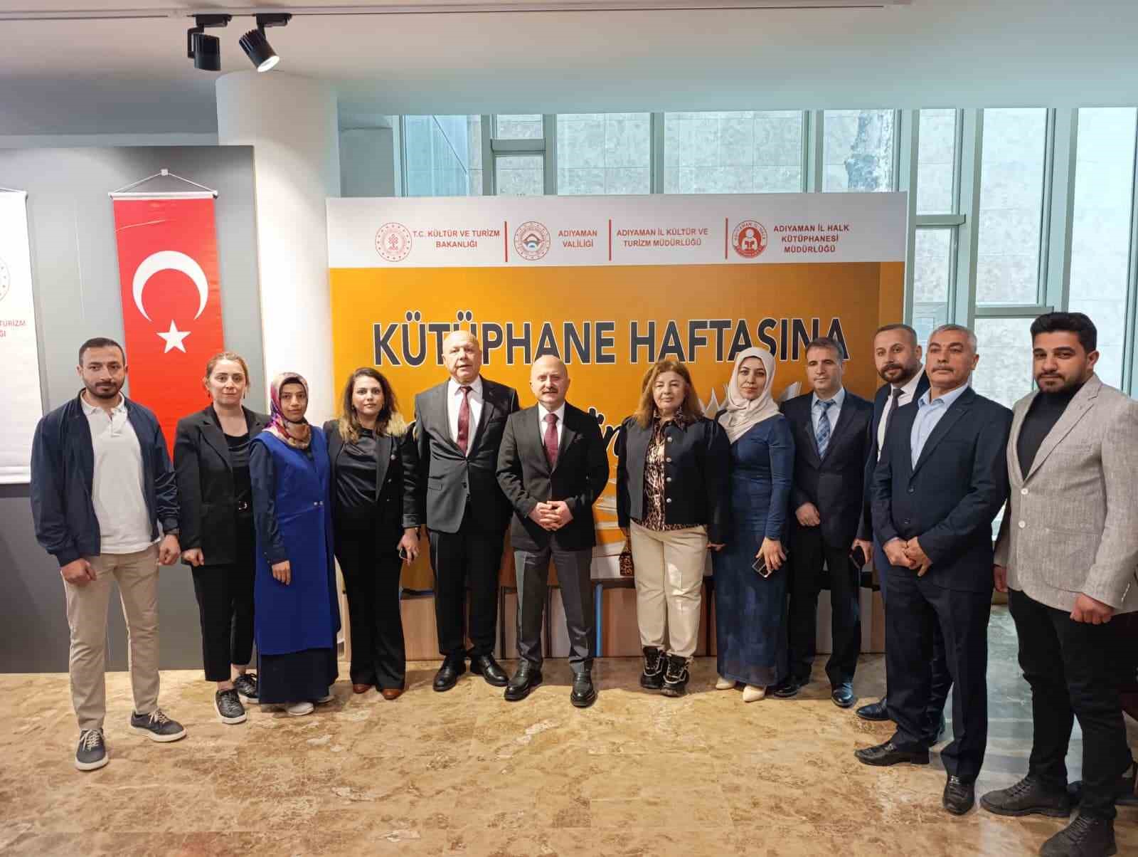 Adıyaman’da Kütüphaneler Haftası kutlandı
