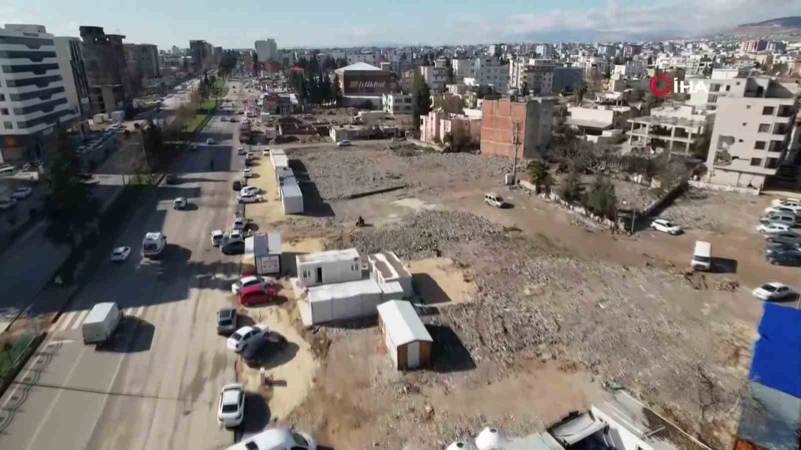 Adıyaman’da yıkımın boyutu havadan görüntülendi
