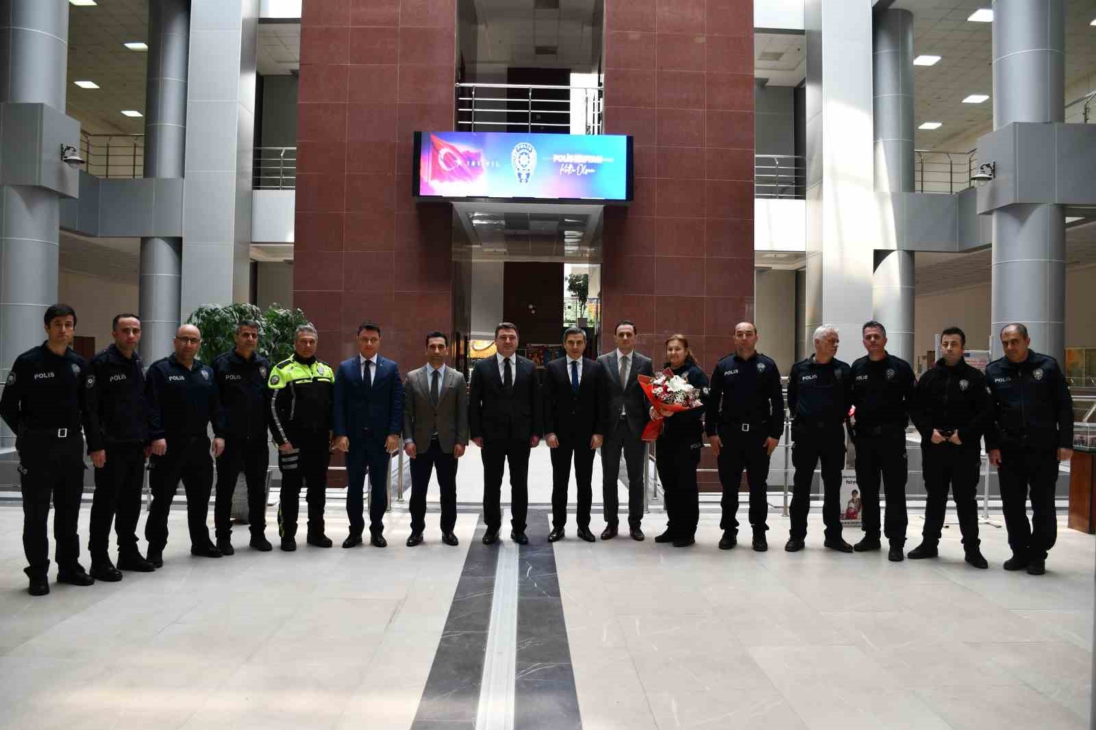 Adliyeden Türk Polis Teşkilatı Haftası ziyaretleri
