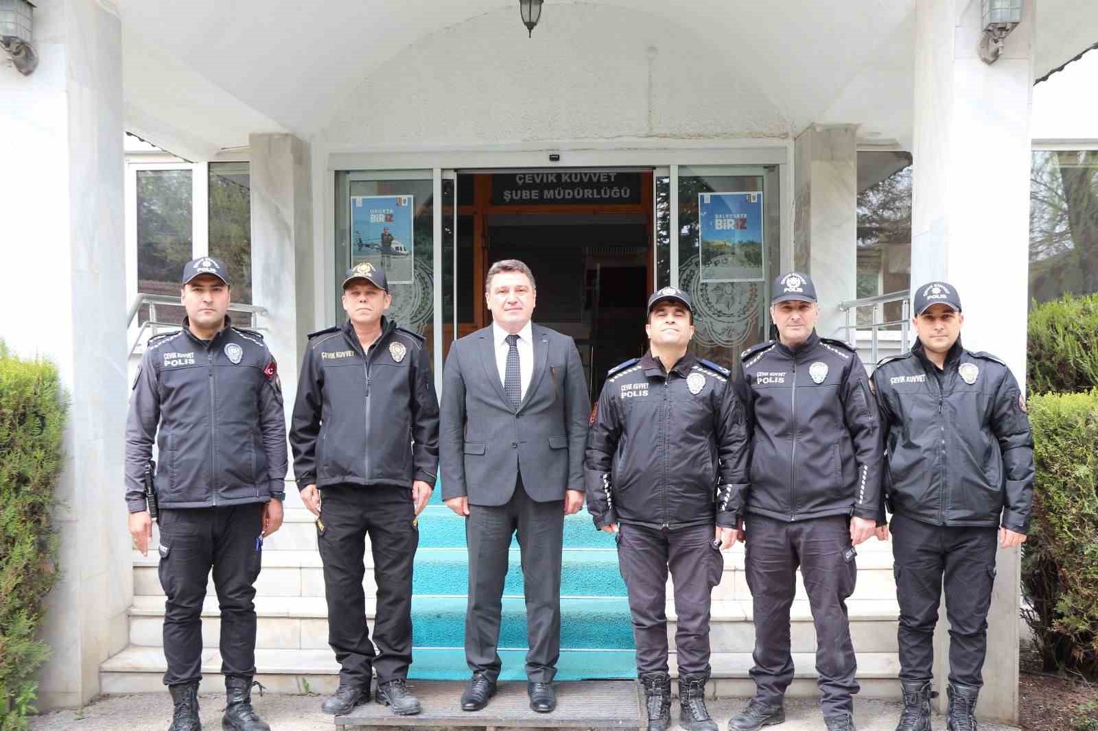 Adliyeden Türk Polis Teşkilatı Haftası ziyaretleri
