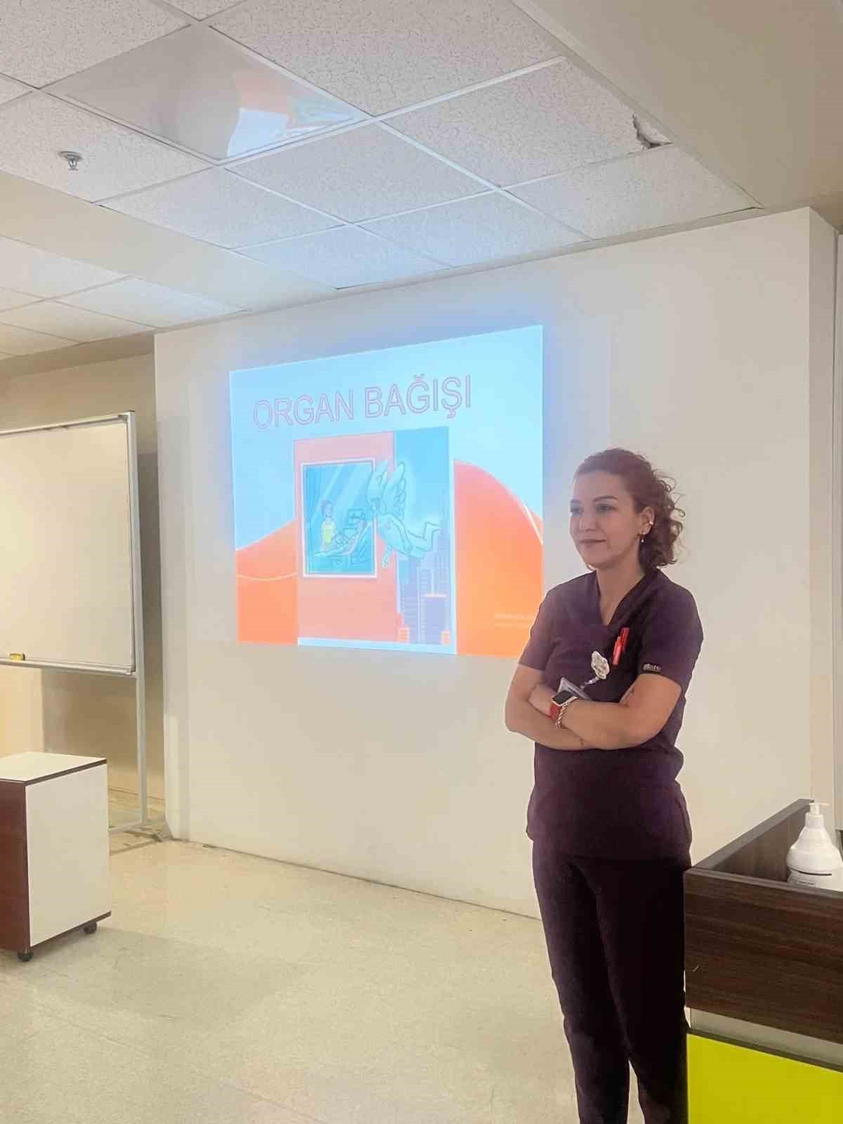 ADÜ’de organ bağışına dikkat çektiler
