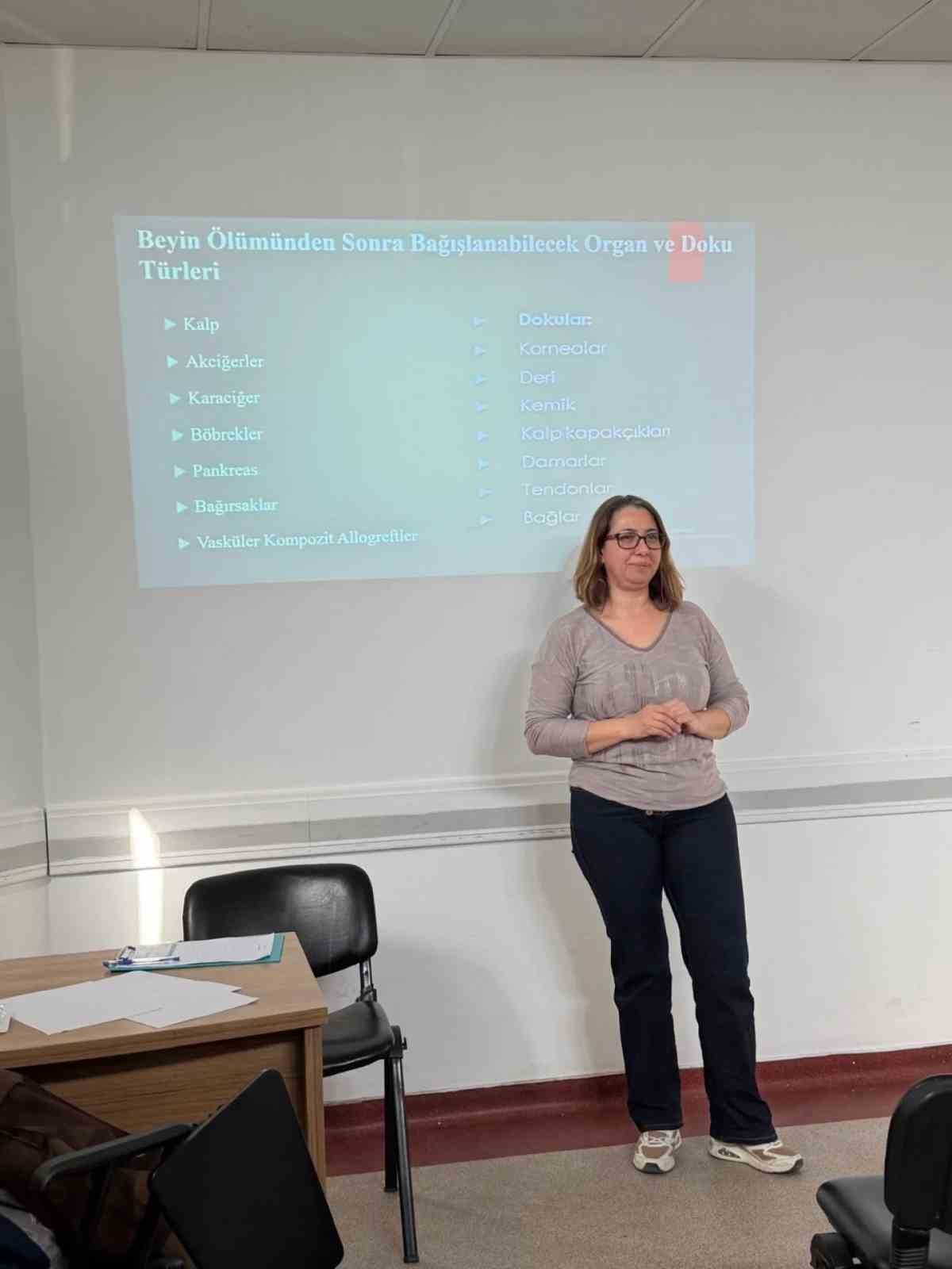 ADÜ’de organ bağışına dikkat çektiler
