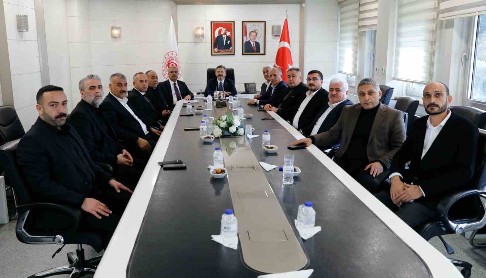 AESOB heyetinden TBMM’de esnaf gündemi
