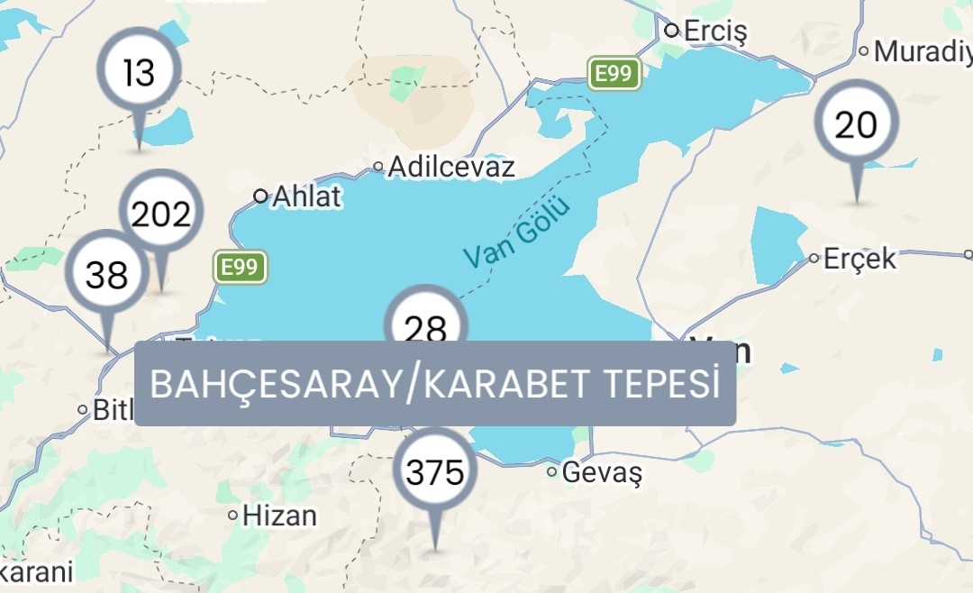 AFAD, Bahçesaray yolunda çığ incelemesi yaptı
