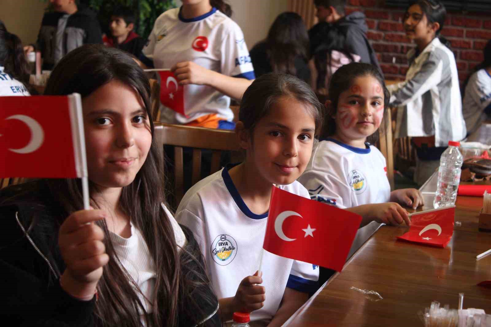 AFAD ERVA sporcuları gönüllerince eğlendi
