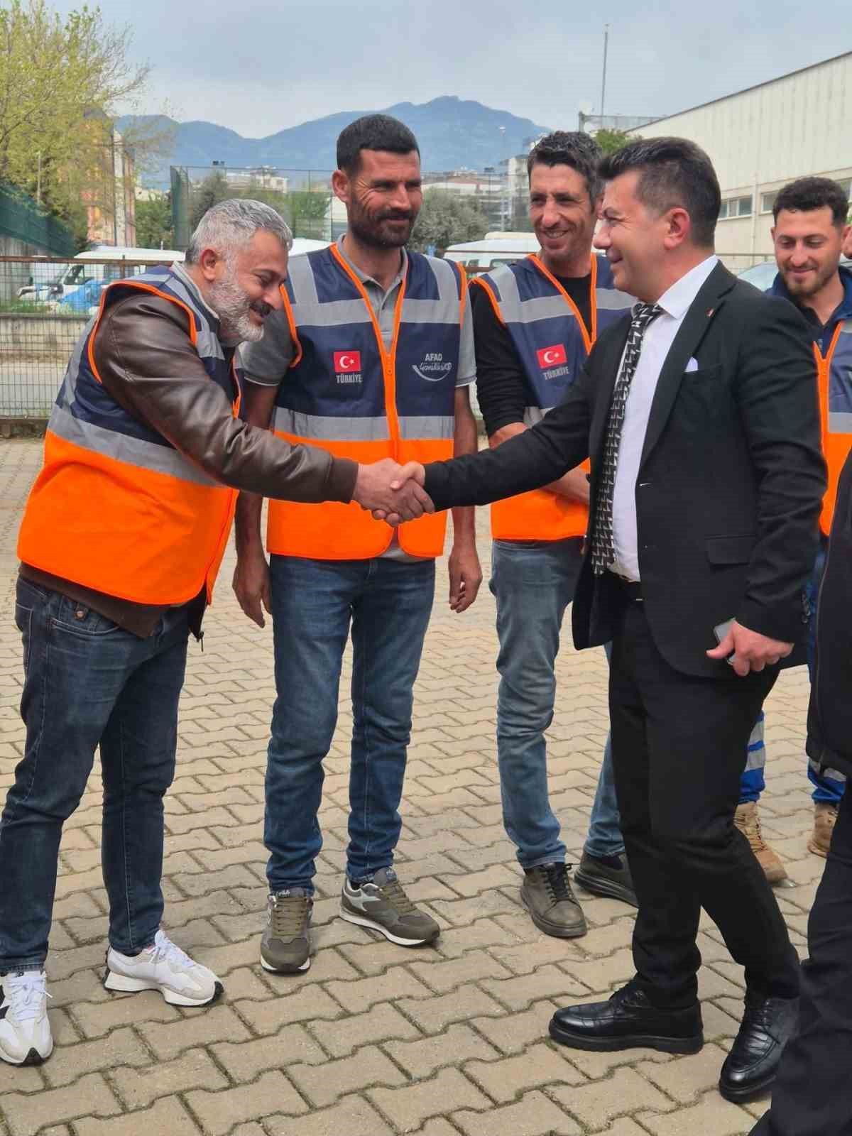 AFAD gönüllülerine sertifika ve kimlikleri teslim edildi
