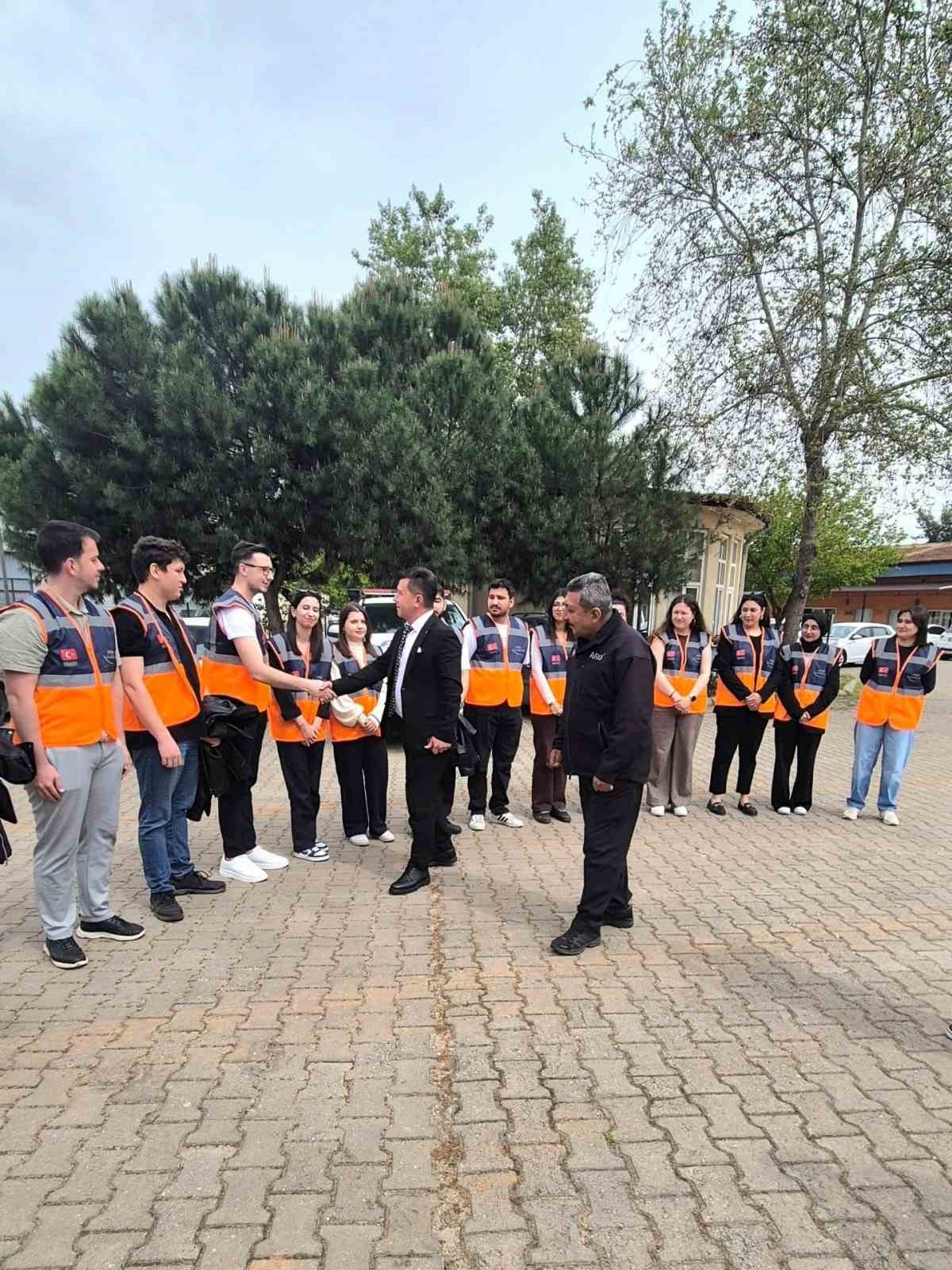 AFAD gönüllülerine sertifika ve kimlikleri teslim edildi
