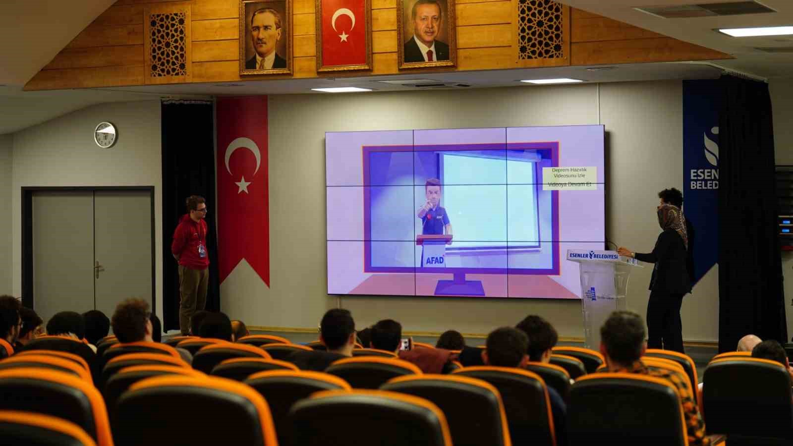 Afetlere hazırlık bu kez dijital oyunlarla öğretildi
