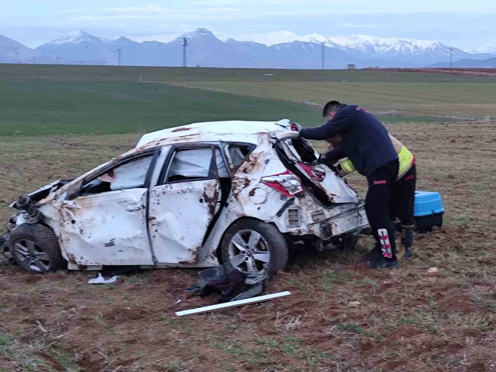 Afşin-Göksun karayolunda kaza: 2 yaralı
