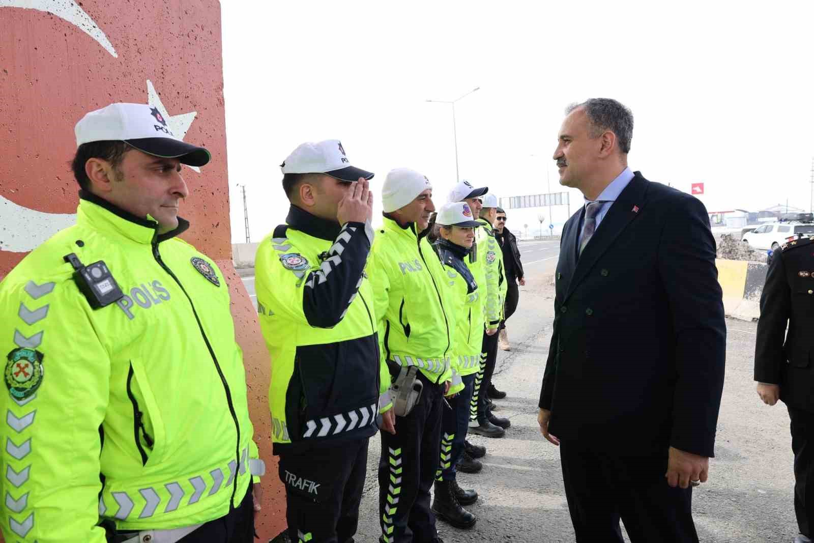 Ağrı’da bayram tedbirleri artırıldı
