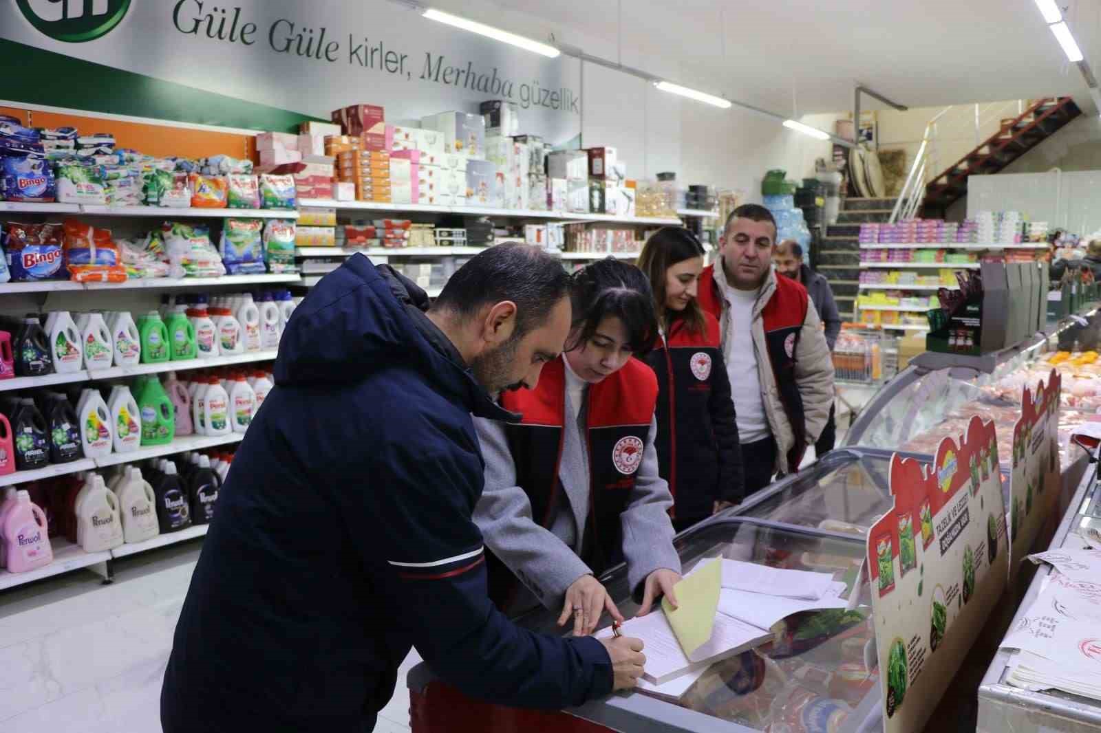 Ağrı’da Ramazan öncesi market, kasap ve fırınlar denetlendi
