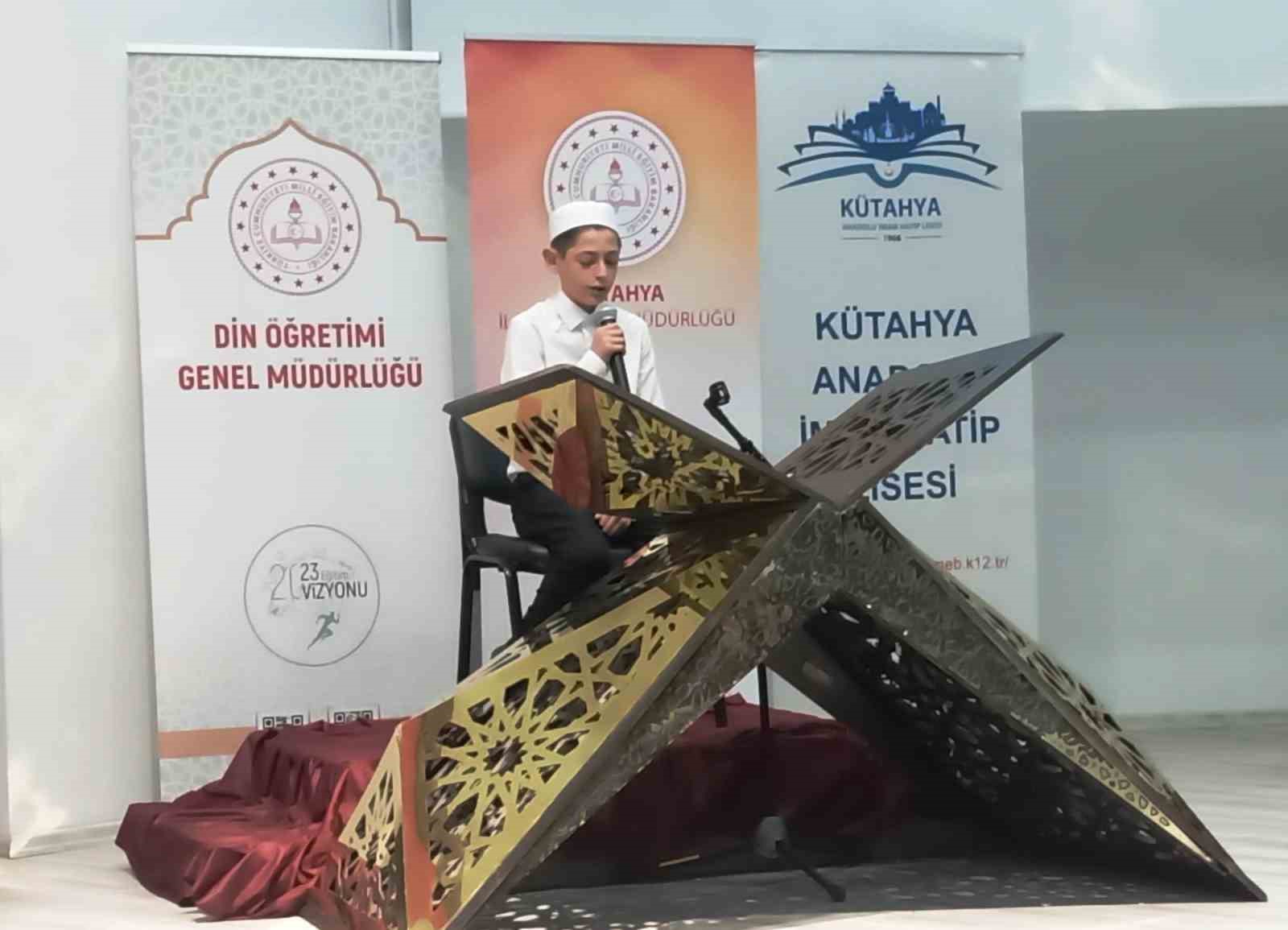 Ahteri İmam Hatip Ortaokulu öğrencileri başarıya doymuyor
