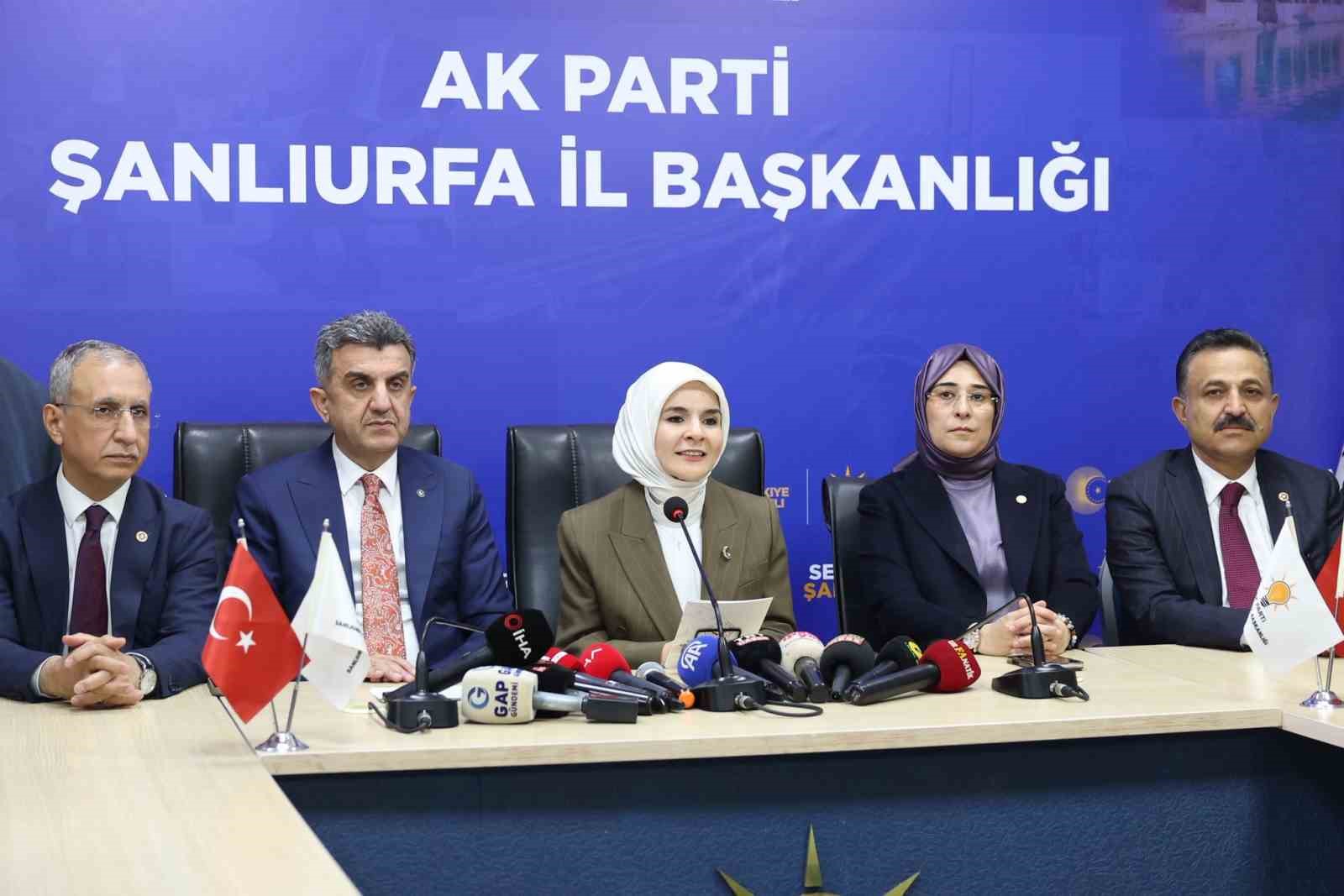 Aile ve Sosyal Hizmetler Bakanı Göktaş: "Haziran 2023’ten bugüne Şanlıurfa’ya 46,5 milyar lira sosyal yardım harcaması aktardık"
Aile ve Sosyal Hizmetler Bakanı Göktaş: "Haziran 2023’ten bugüne Şanlıurfa’ya 46,5 milyar lira sosyal yardım harcaması aktardık"