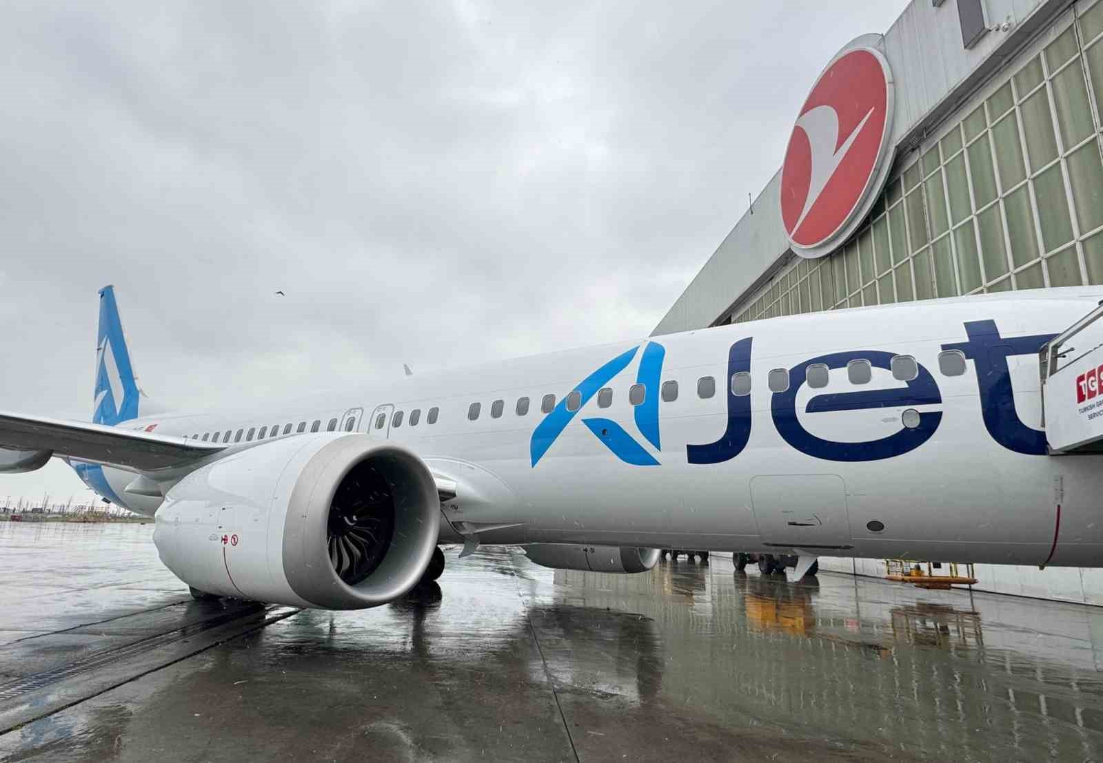 AJet filosuna 3 yeni nesil uçak daha katıldı
