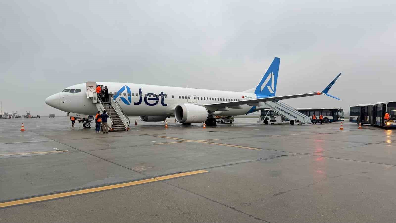 AJet, ilk Ankara-Bükreş seferini gerçekleştirdi
